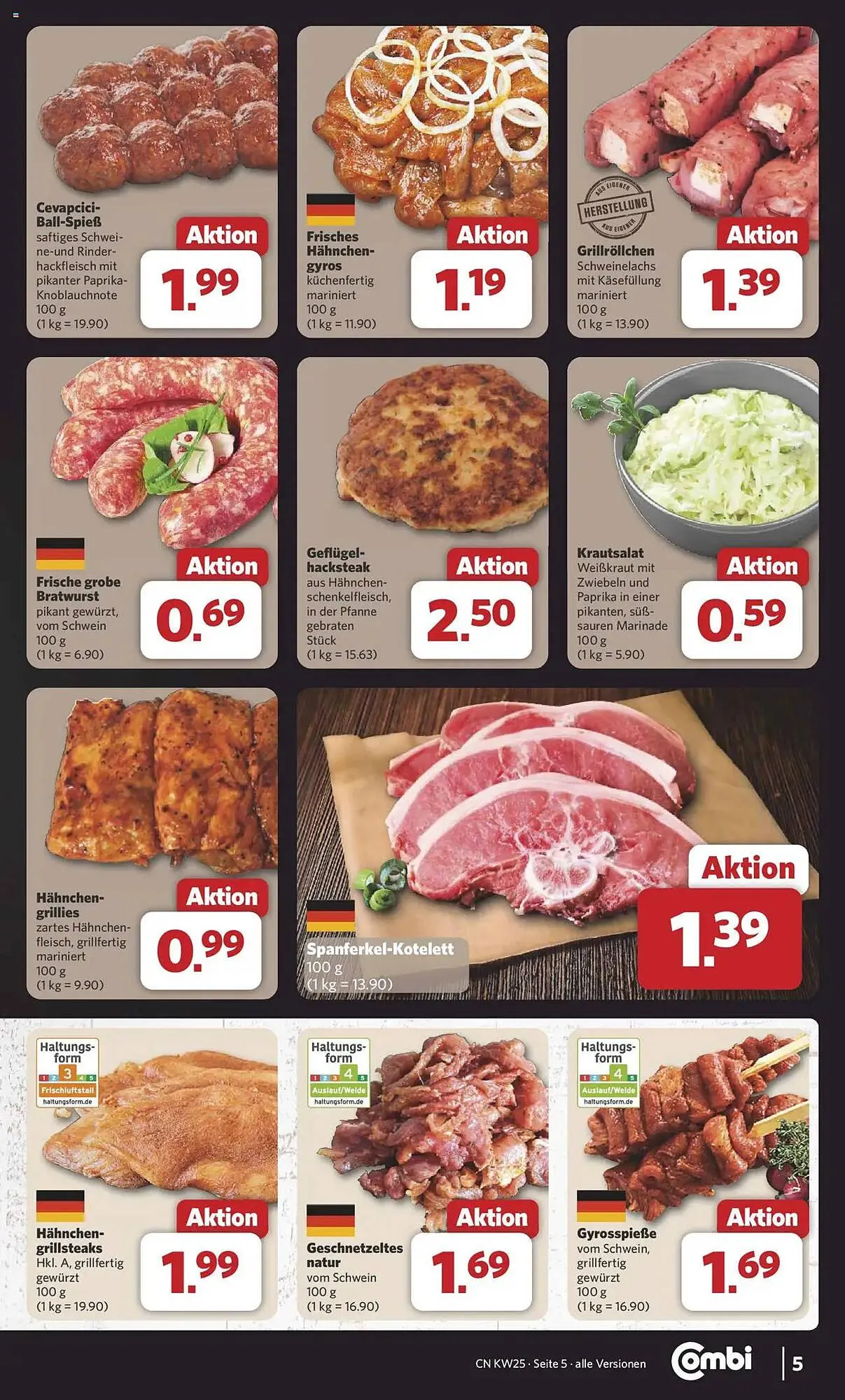 Combi Prospekt von 16. Juni bis 21. Juni 2025 - Prospekt seite 5