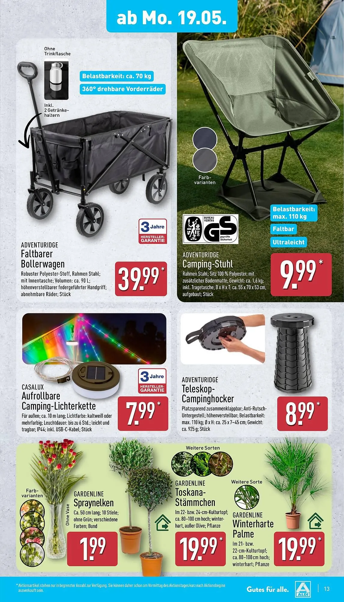 Aldi Nord Prospekt von 19. Mai bis 25. Mai 2025 - Prospekt seite 17