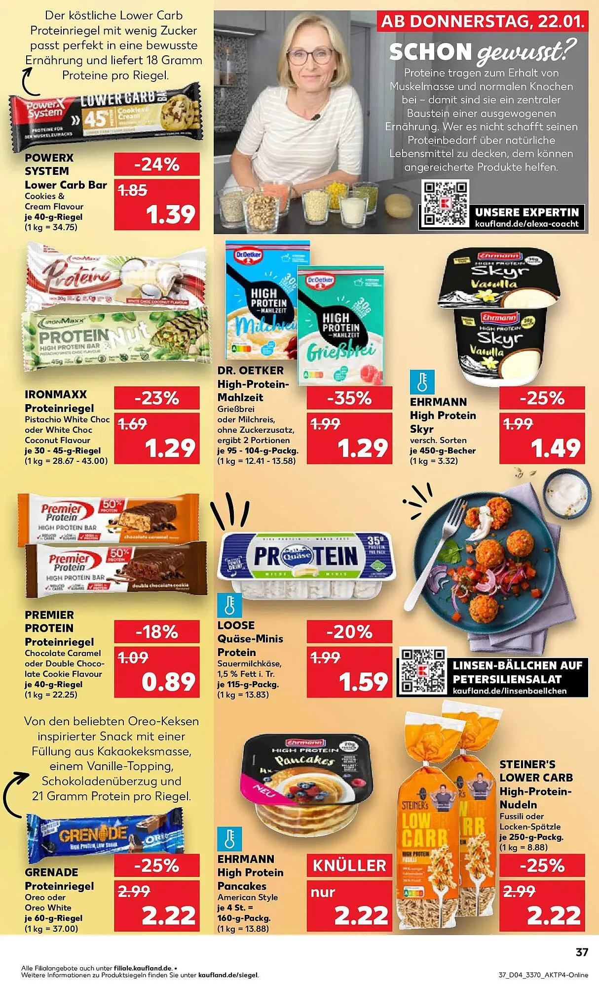 Kaufland Prospekt von 25. Januar bis 28. Januar 2026 - Prospekt seite 37