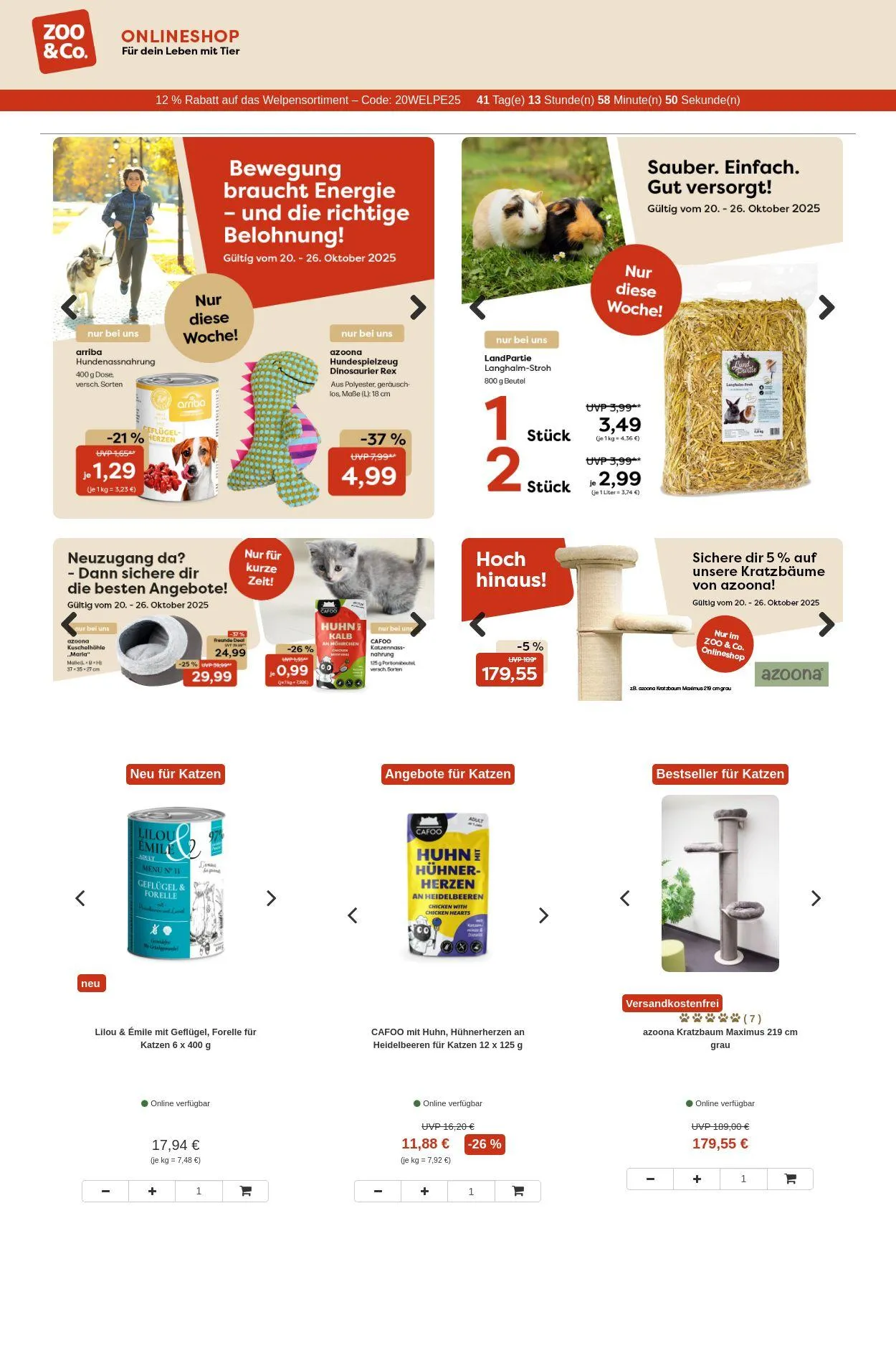 Zoo&Co von 20. Oktober bis 29. Oktober 2025 - Prospekt seite 2