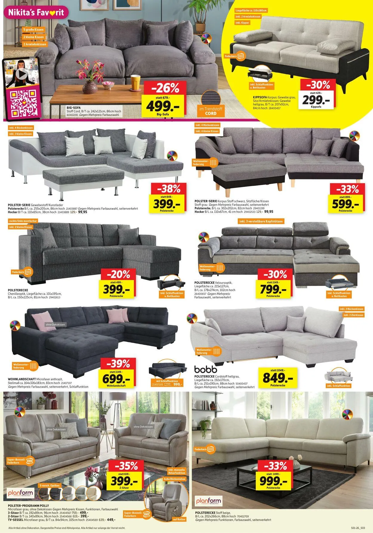 Sconto von 22. Dezember bis 5. Januar 2026 - Prospekt seite 3