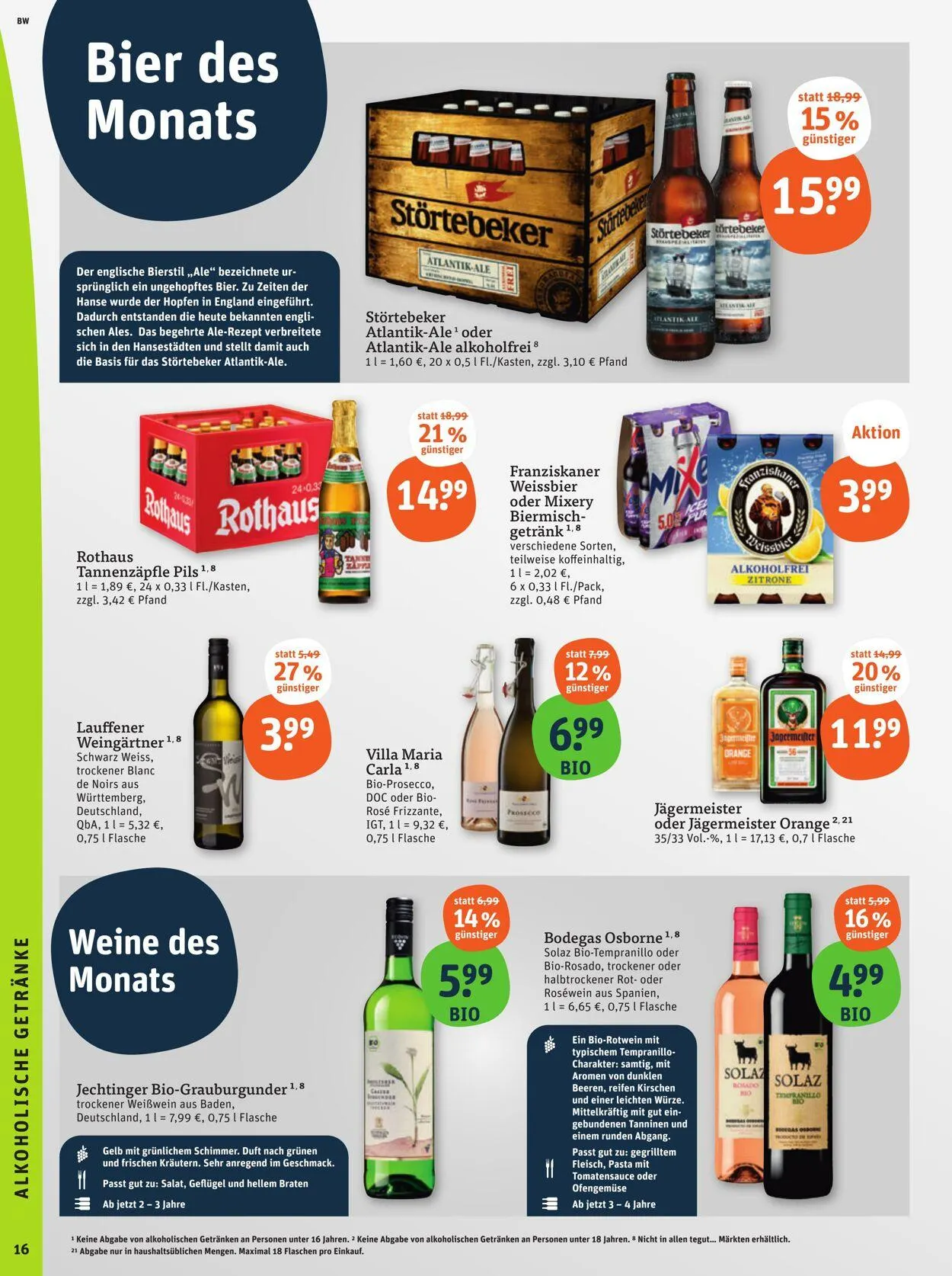 Tegut Aktueller Prospekt von 28. Juli bis 3. August 2025 - Prospekt seite 18