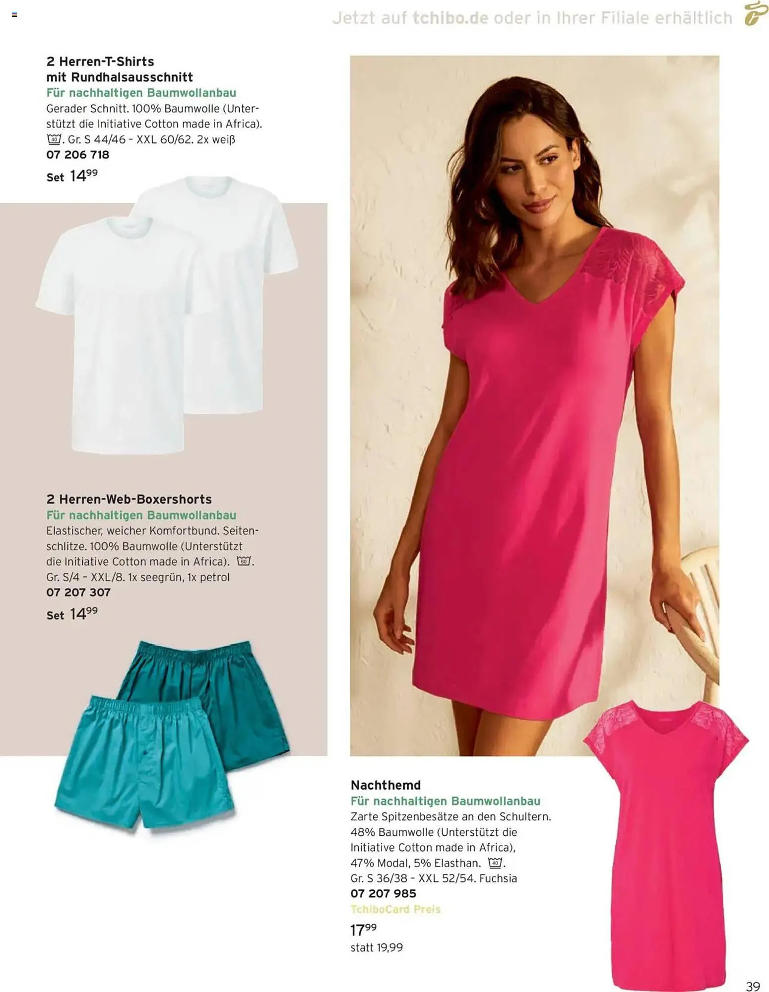 Tchibo Prospekt von 1. Juli bis 31. Juli 2025 - Prospekt seite 39