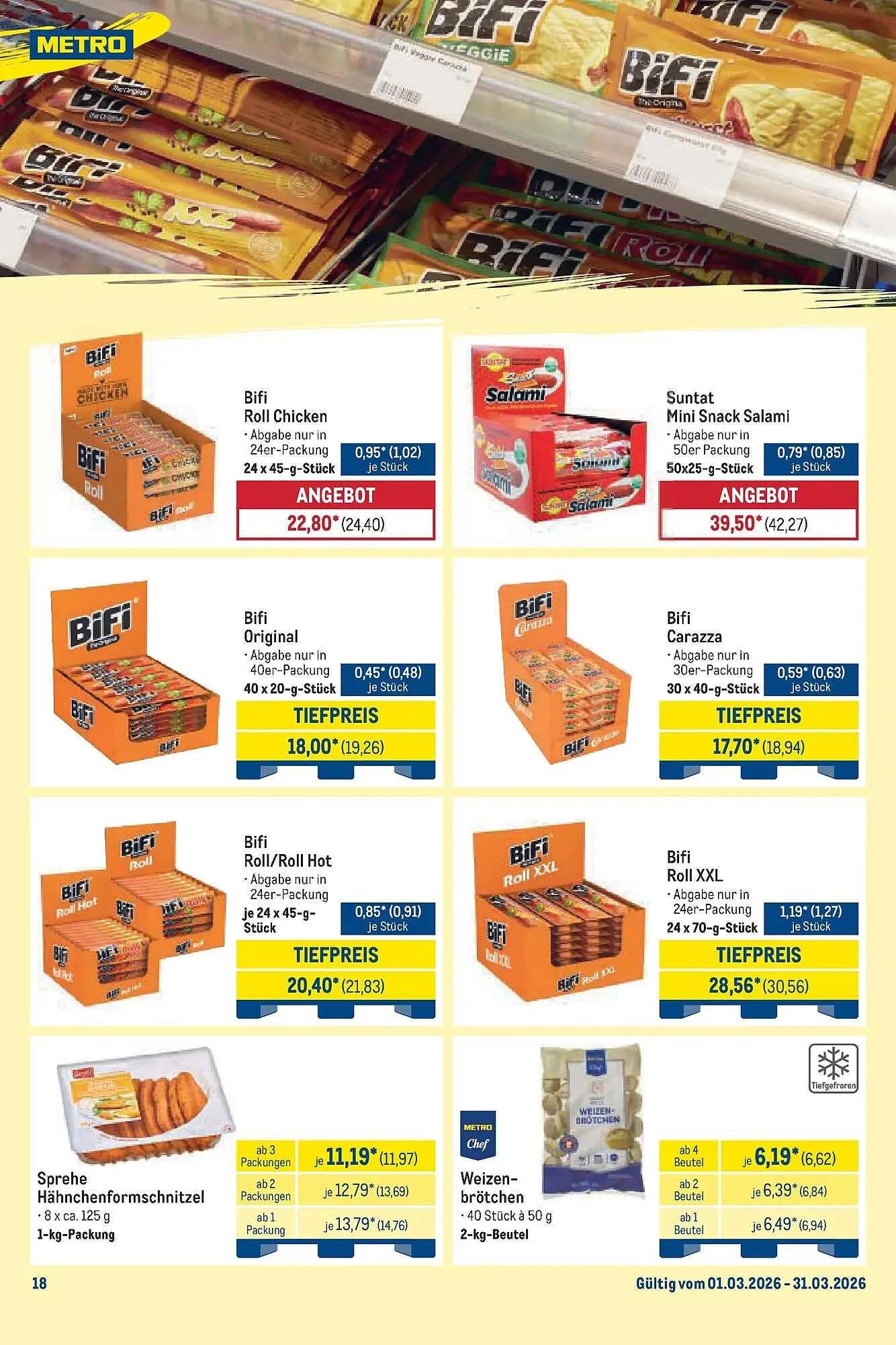 METRO Prospekt von 8. März bis 14. März 2026 - Prospekt seite 18