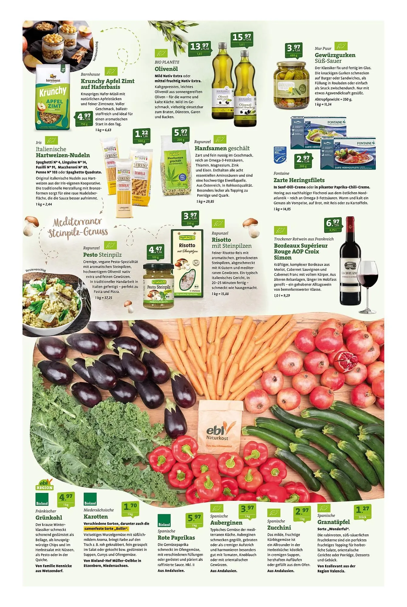 Ebl Naturkost Prospekt von 15. Oktober bis 21. Oktober 2025 - Prospekt seite 3