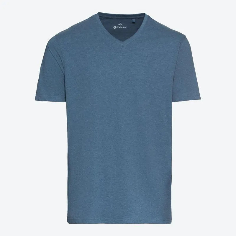 Herren-T-Shirt mit V-Ausschnitt