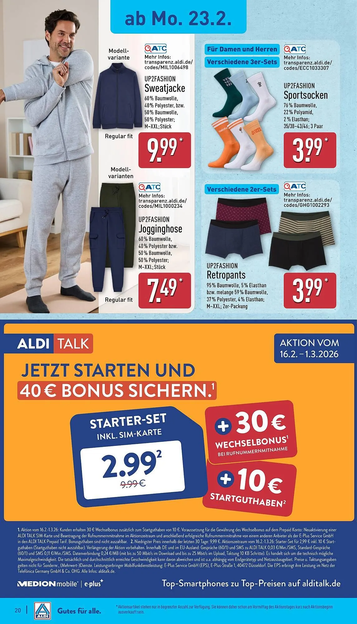 Aldi Nord Prospekt von 23. Februar bis 28. Februar 2026 - Prospekt seite 23