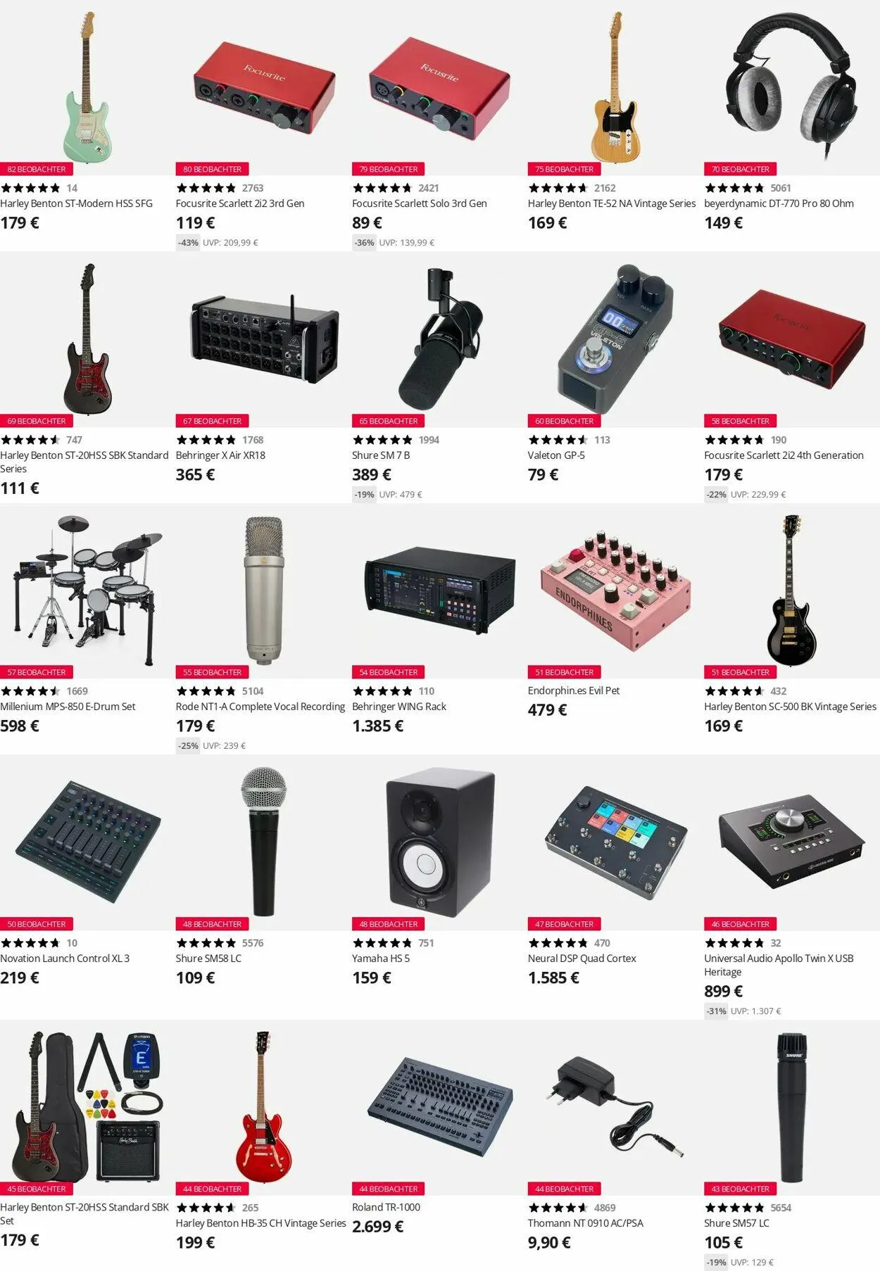 Thomann Aktueller Prospekt von 3. November bis 12. November 2025 - Prospekt seite 4