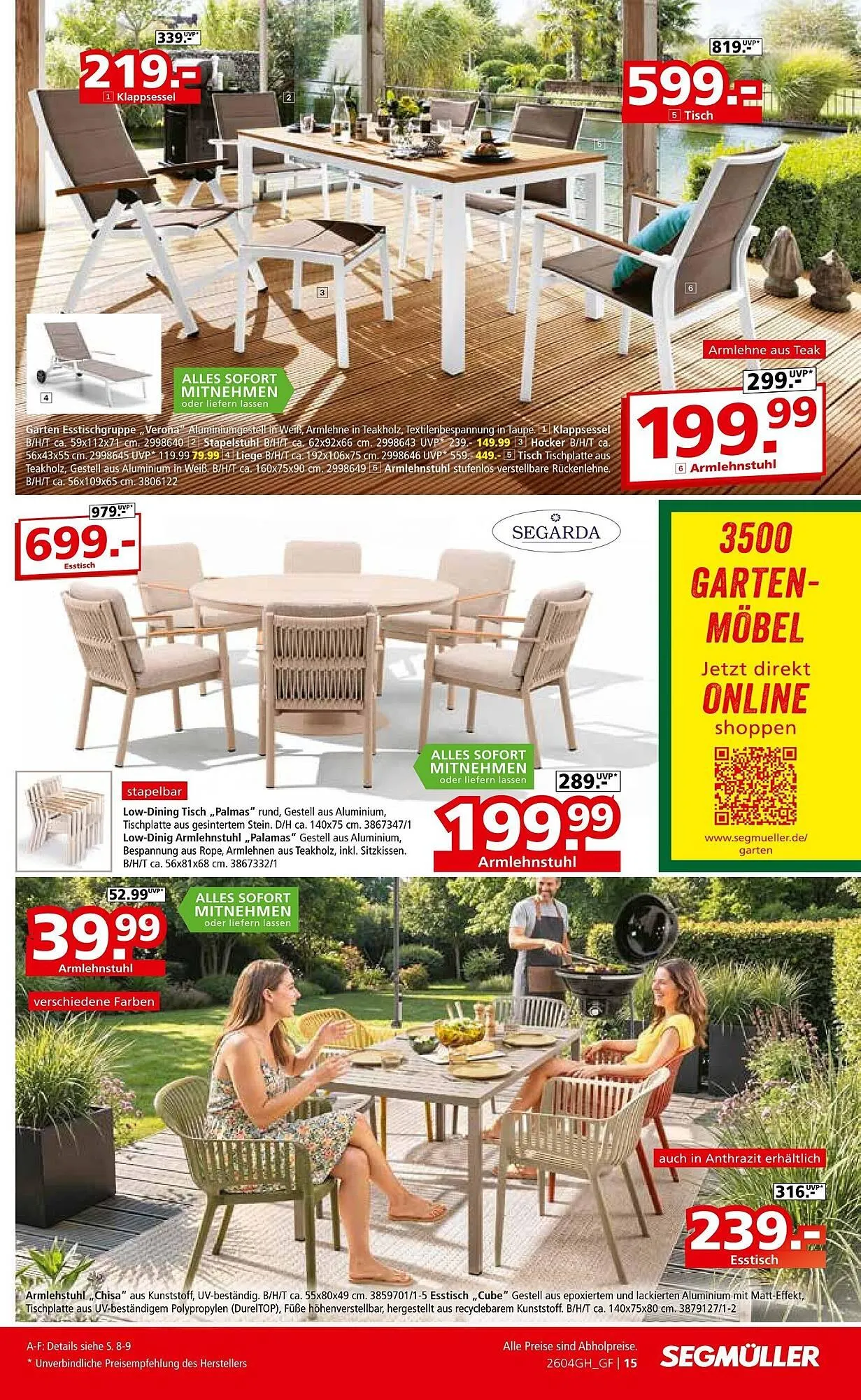 Segmüller Prospekt von 4. April bis 25. April 2026 - Prospekt seite 29