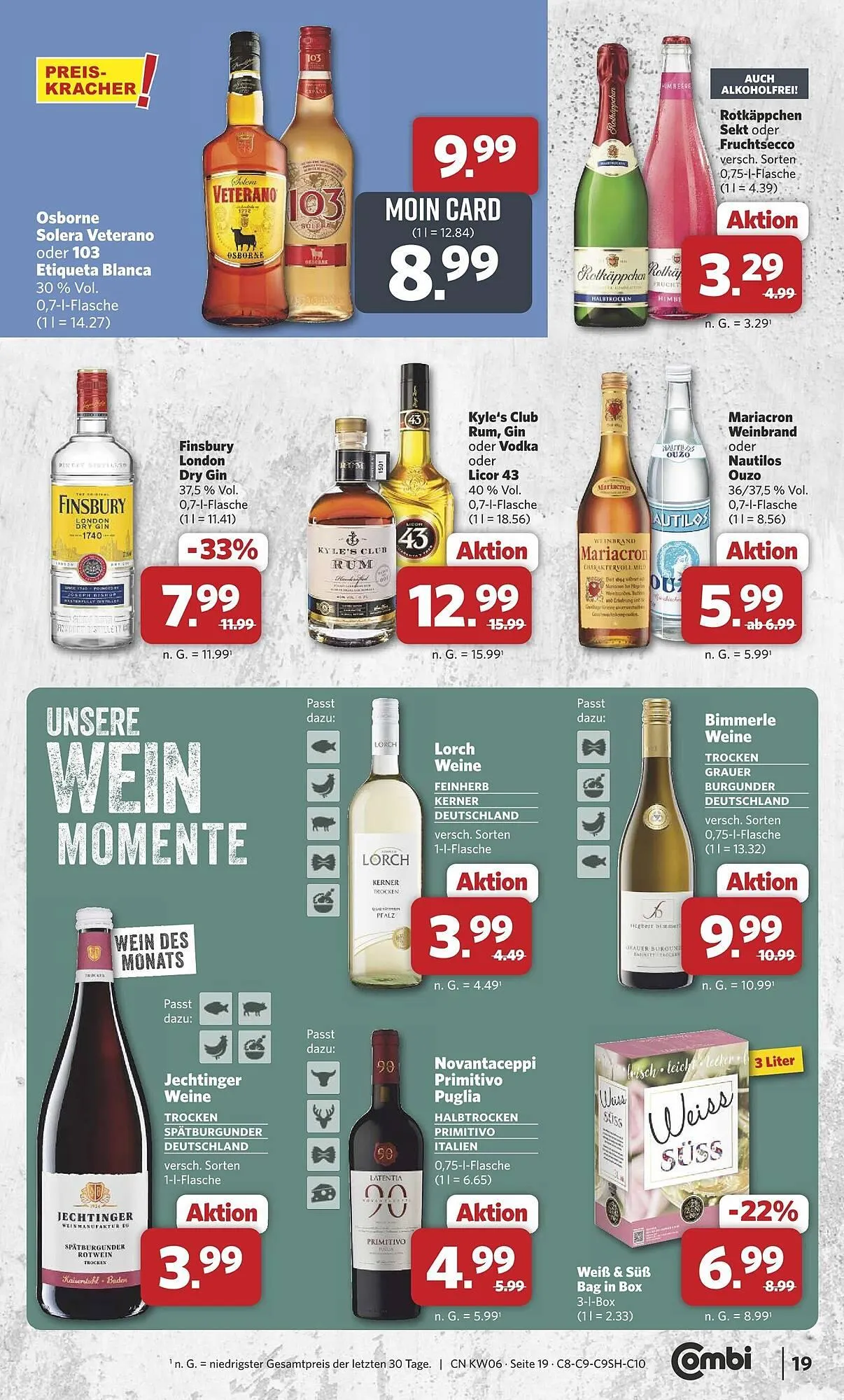 Combi Prospekt von 2. Februar bis 7. Februar 2026 - Prospekt seite 19