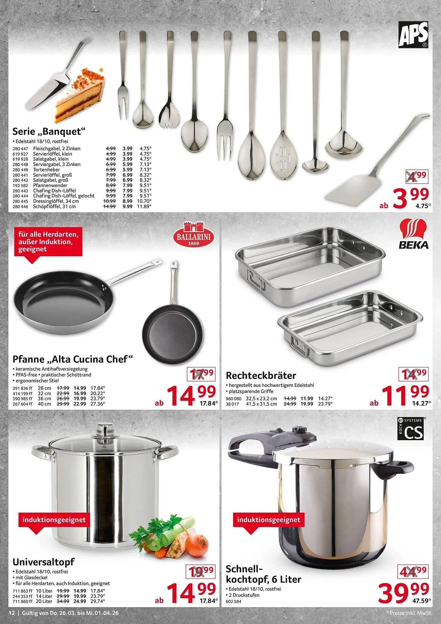 Selgros Prospekt von 26. März bis 2. April 2026 - Prospekt seite 12