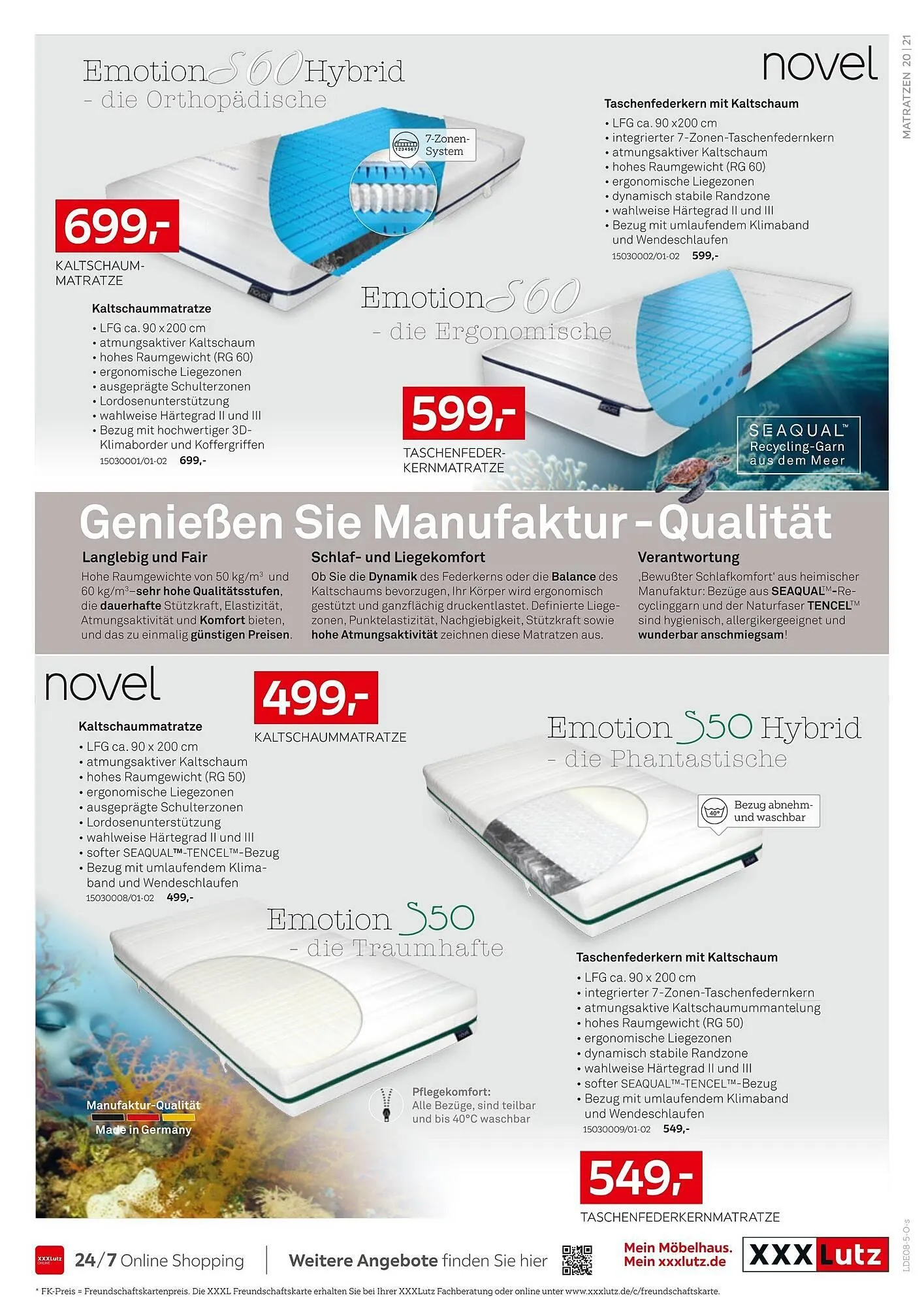 XXXLutz Prospekt von 28. Juli bis 10. August 2025 - Prospekt seite 21
