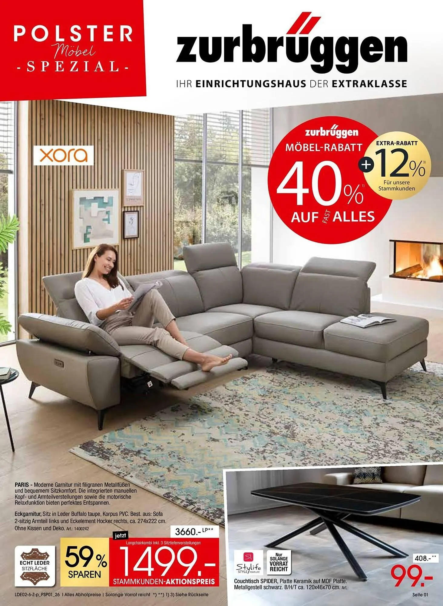 Zurbrüggen Prospekt von 28. Februar bis 28. März 2026 - Prospekt seite 1