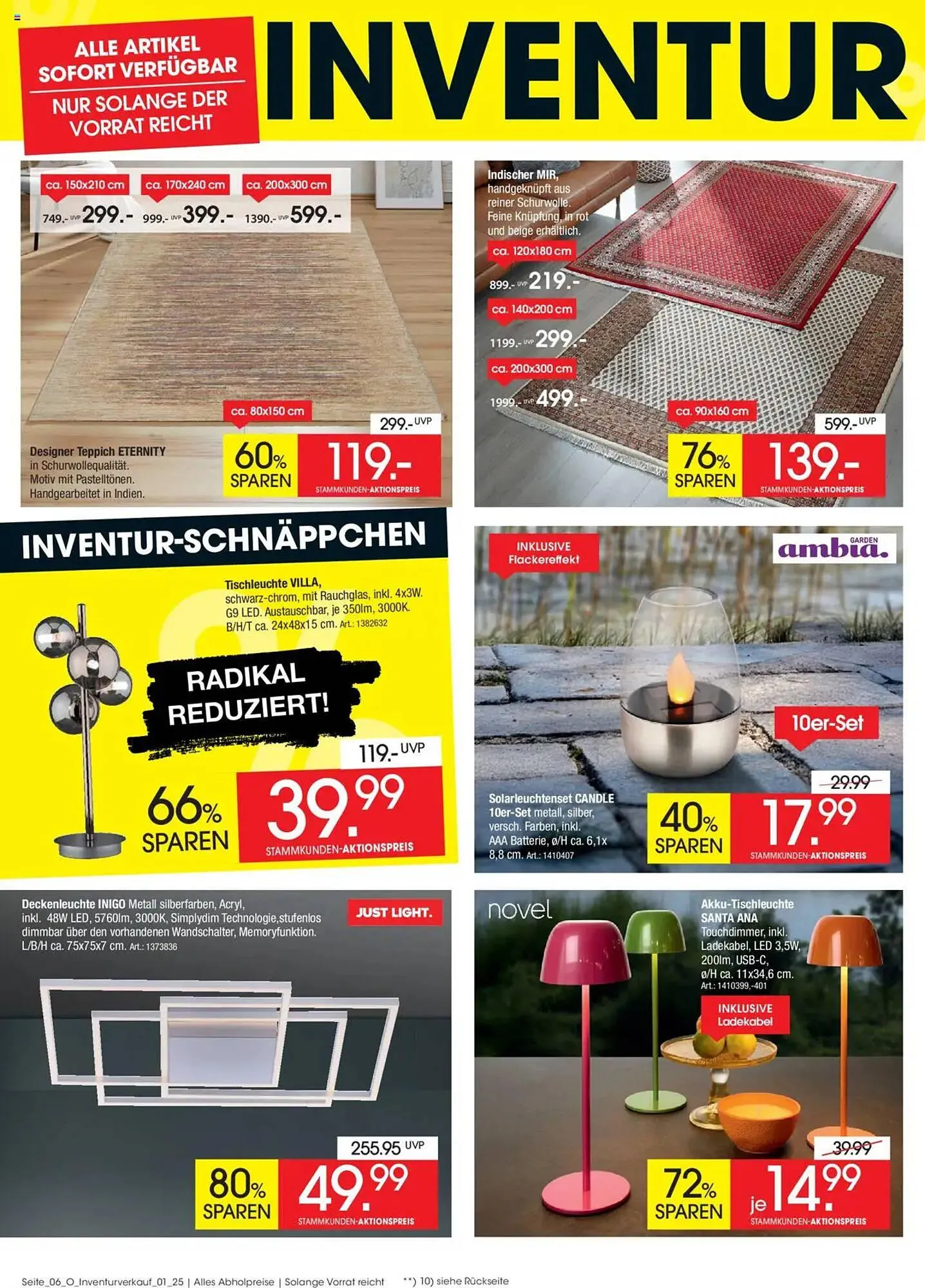 Zurbrüggen Prospekt von 3. Juli bis 31. Juli 2025 - Prospekt seite 8