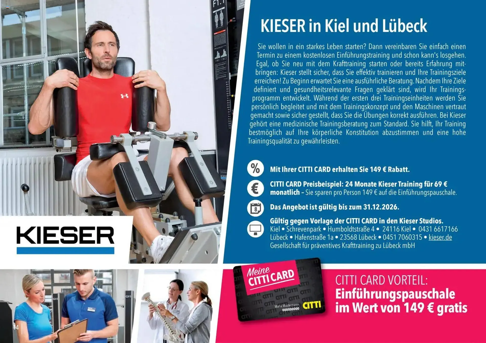 CITTI Markt Prospekt von 1. Januar bis 19. April 2026 - Prospekt seite 14