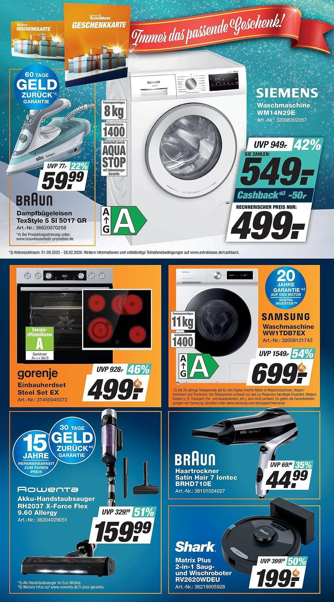 Expert Technomarkt Prospekt von 17. Dezember bis 23. Dezember 2025 - Prospekt seite 8