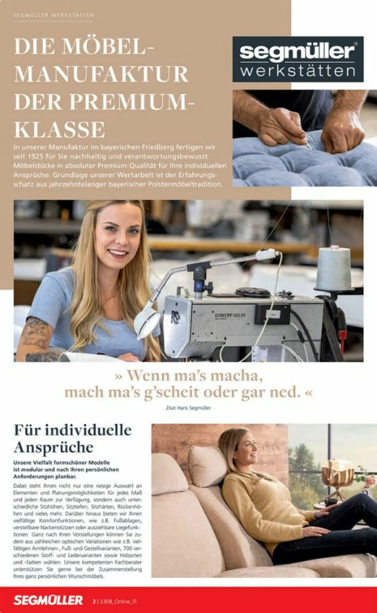 SEGMÜLLER von 7. Juni bis 28. Juni 2025 - Prospekt seite 14