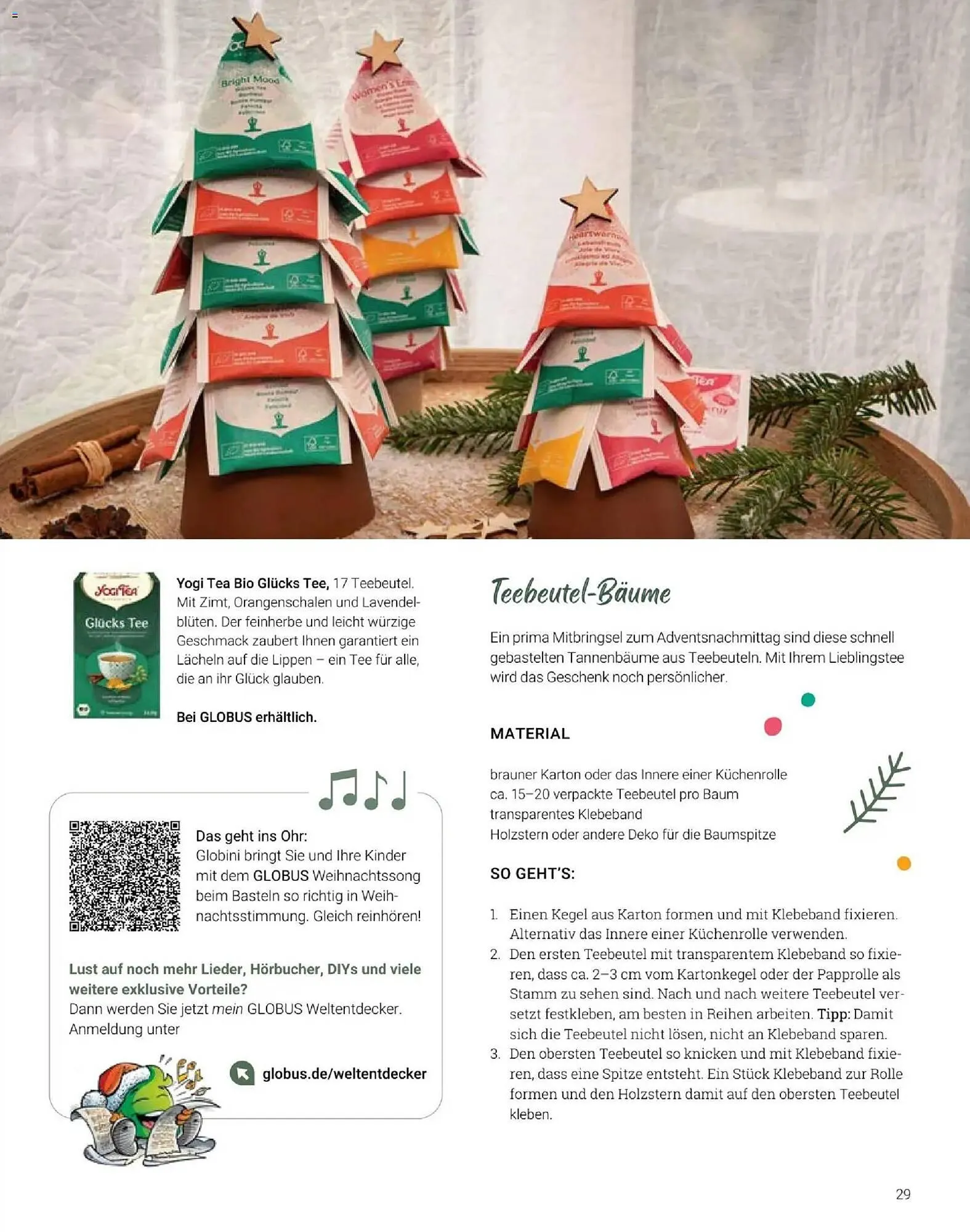 Globus Mio Magazin von 1. Dezember bis 31. Dezember 2025 - Prospekt seite 29