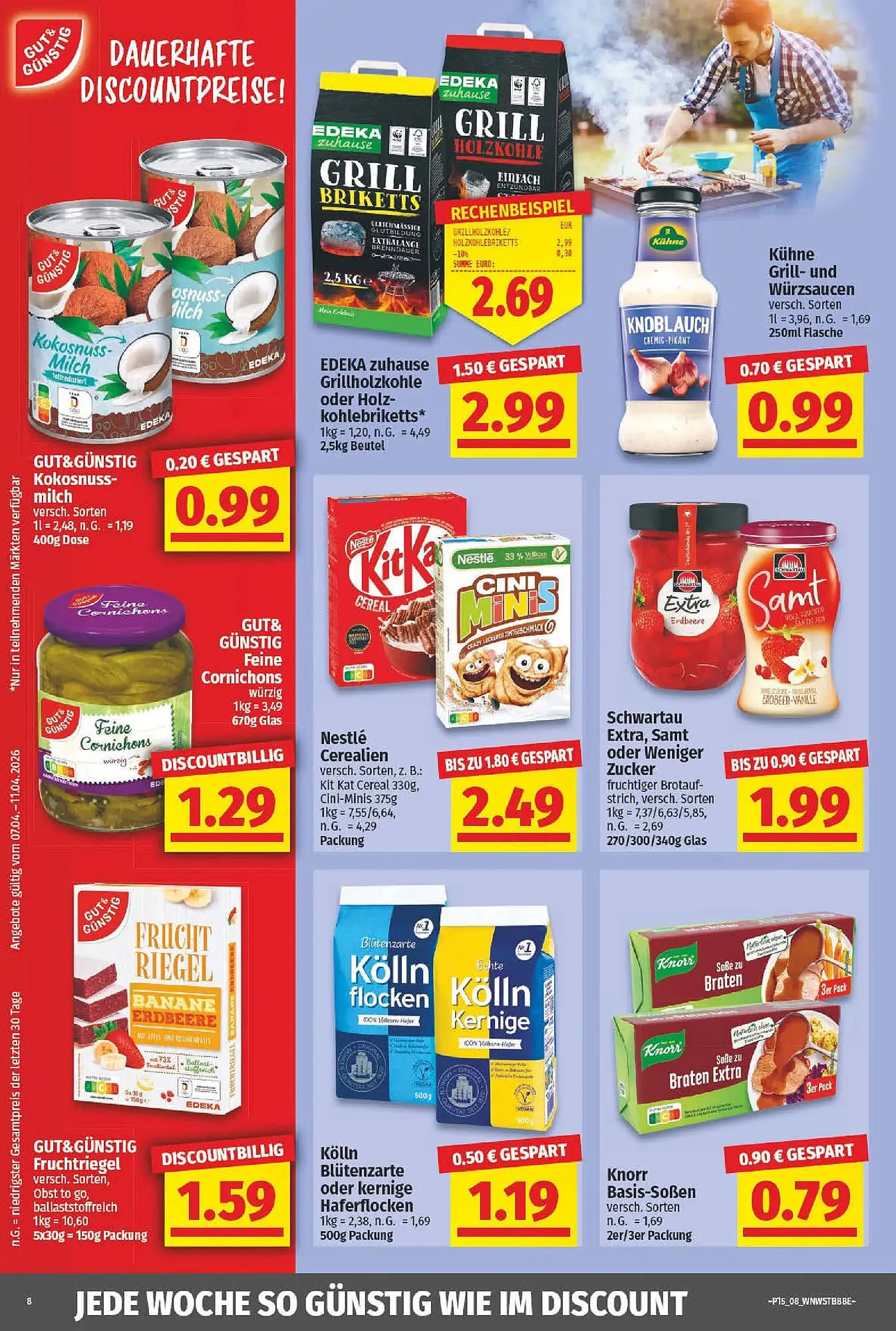 NP Discount Prospekt von 6. April bis 11. April 2026 - Prospekt seite 8