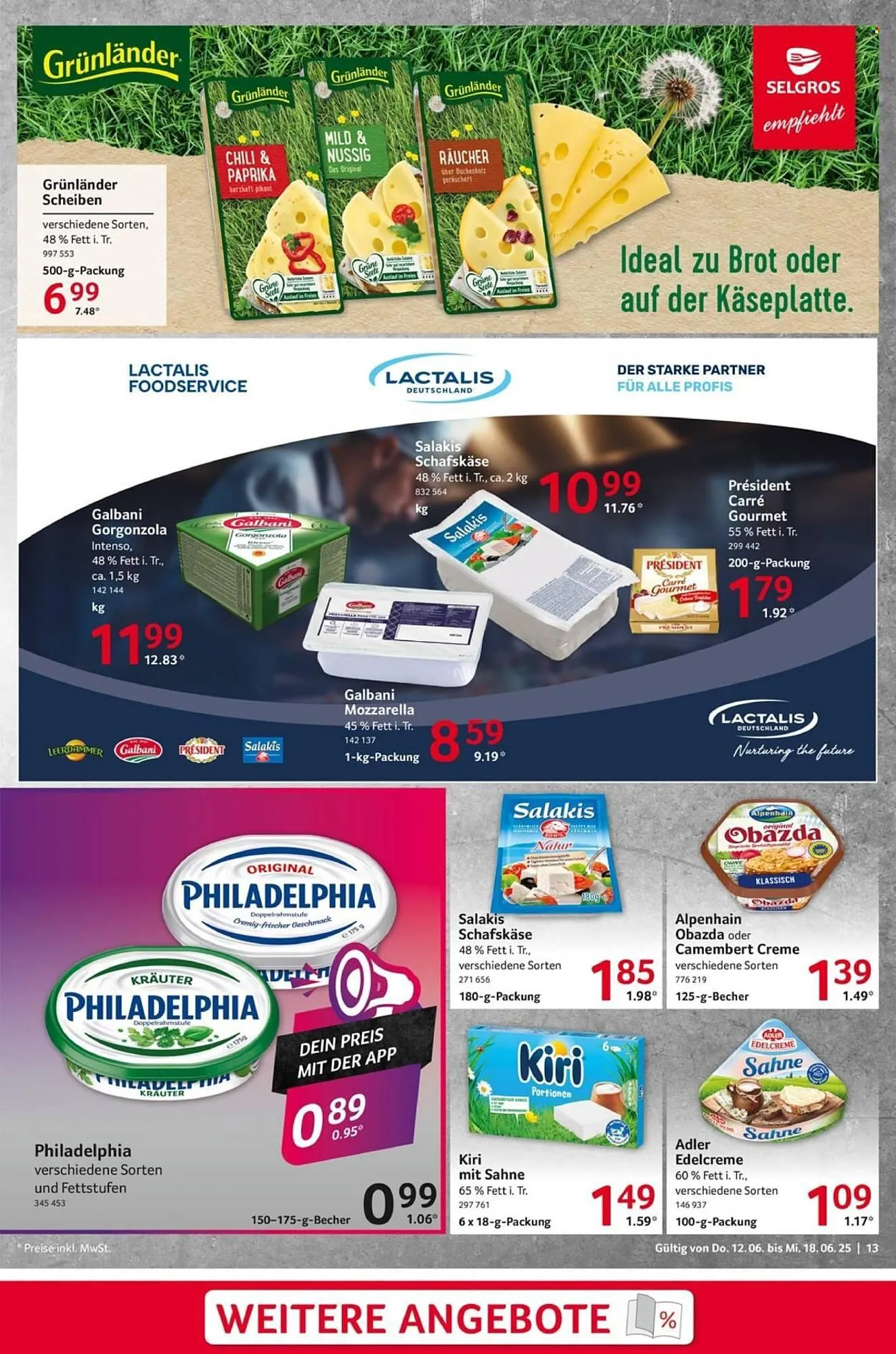 Selgros Prospekt von 12. Juni bis 18. Juni 2025 - Prospekt seite 13