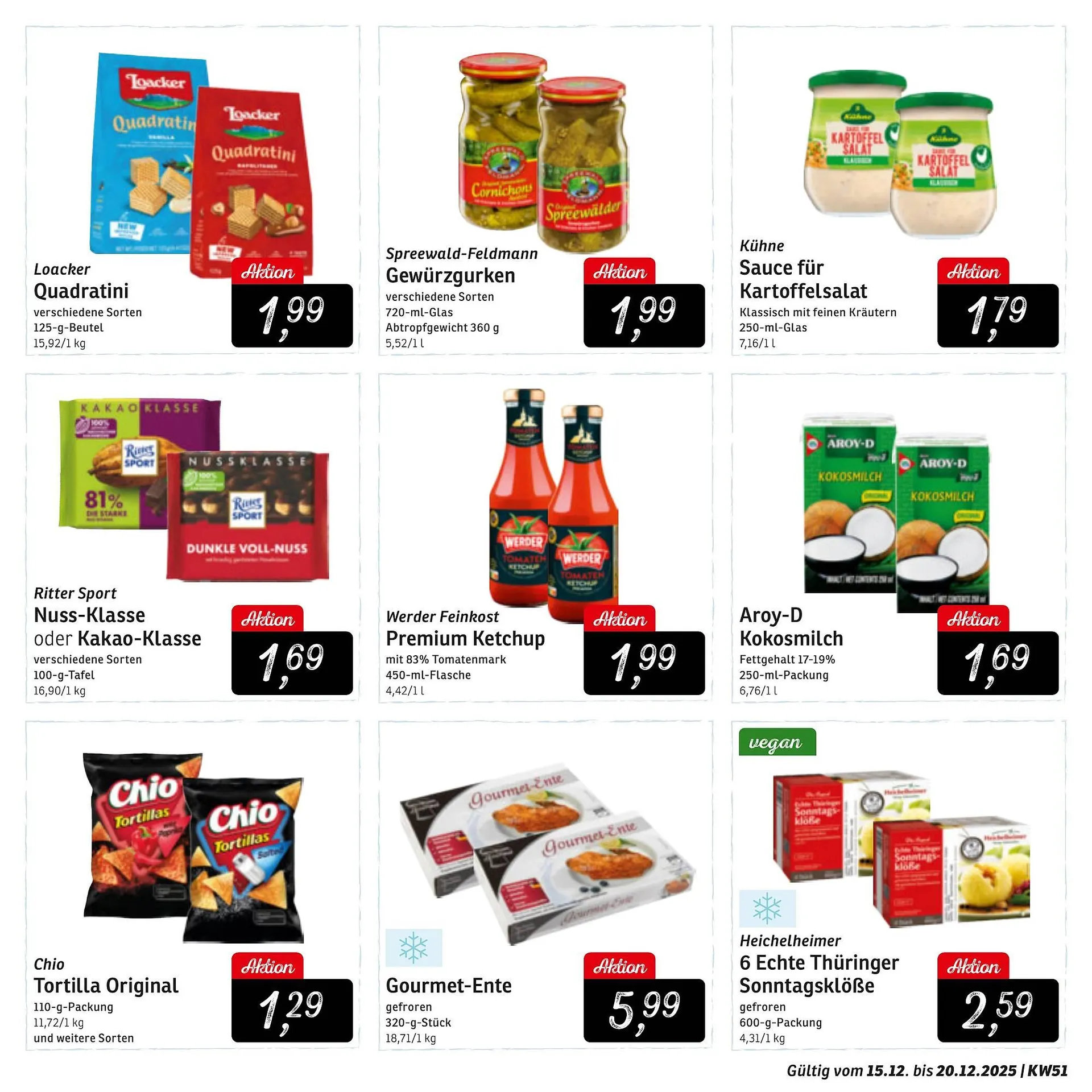 KONSUM Prospekt von 15. Dezember bis 20. Dezember 2025 - Prospekt seite 9