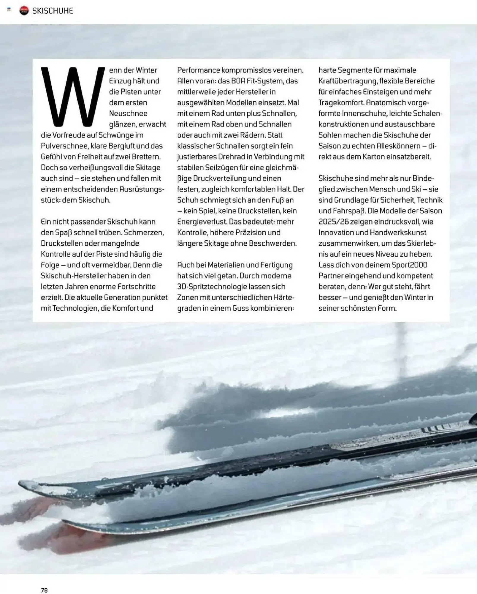 Sport 2000 Prospekt von 23. September bis 28. Februar 2026 - Prospekt seite 78