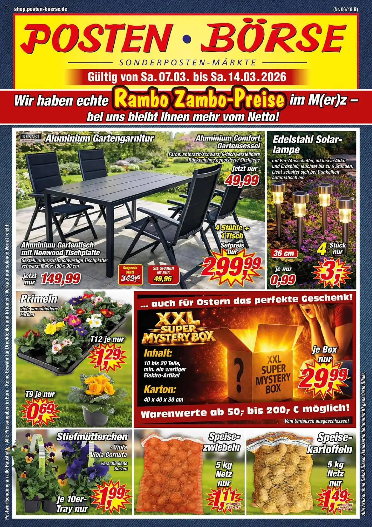 Posten Börse Prospekt - 1