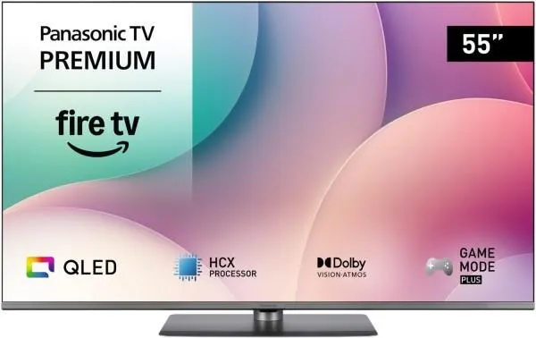Panasonic TV-55W83AE8 139 cm (55") QLED-TV silber