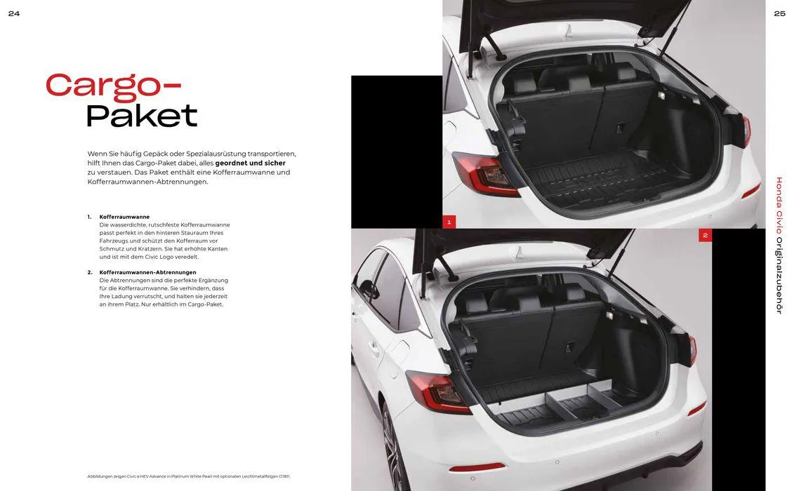 Honda CIVIC ZUBEHÖRBROSCHÜRE von 9. April bis 9. April 2025 - Prospekt seite 13