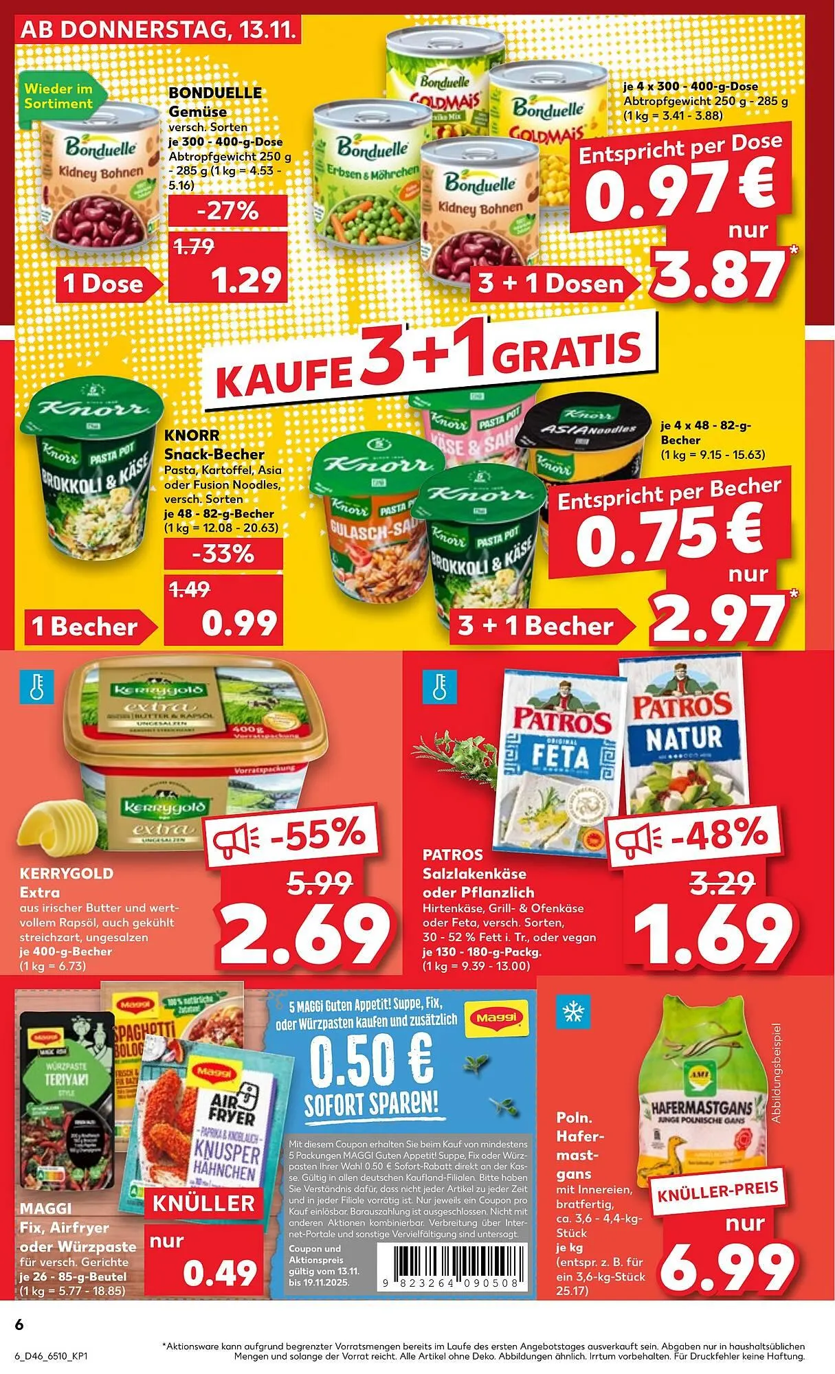 Kaufland Prospekt von 13. November bis 19. November 2025 - Prospekt seite 6