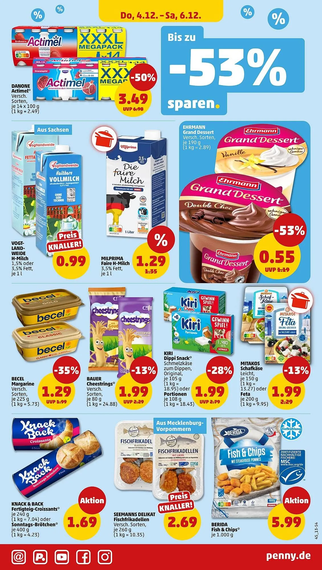 PENNY Prospekt von 1. Dezember bis 6. Dezember 2025 - Prospekt seite 49