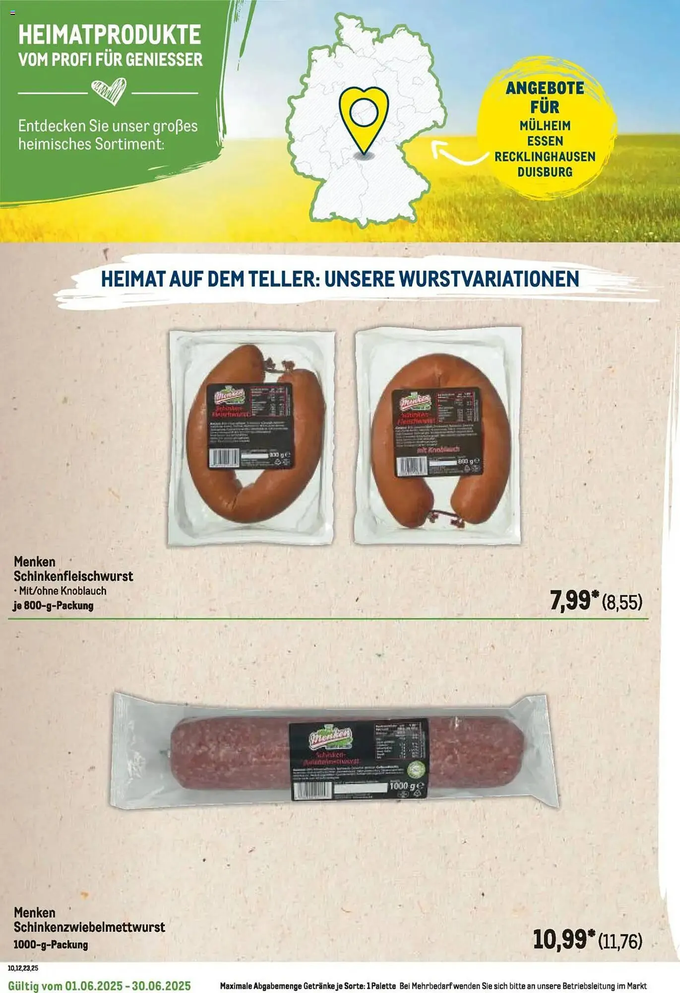 METRO Prospekt von 1. Juni bis 30. Juni 2025 - Prospekt seite 276