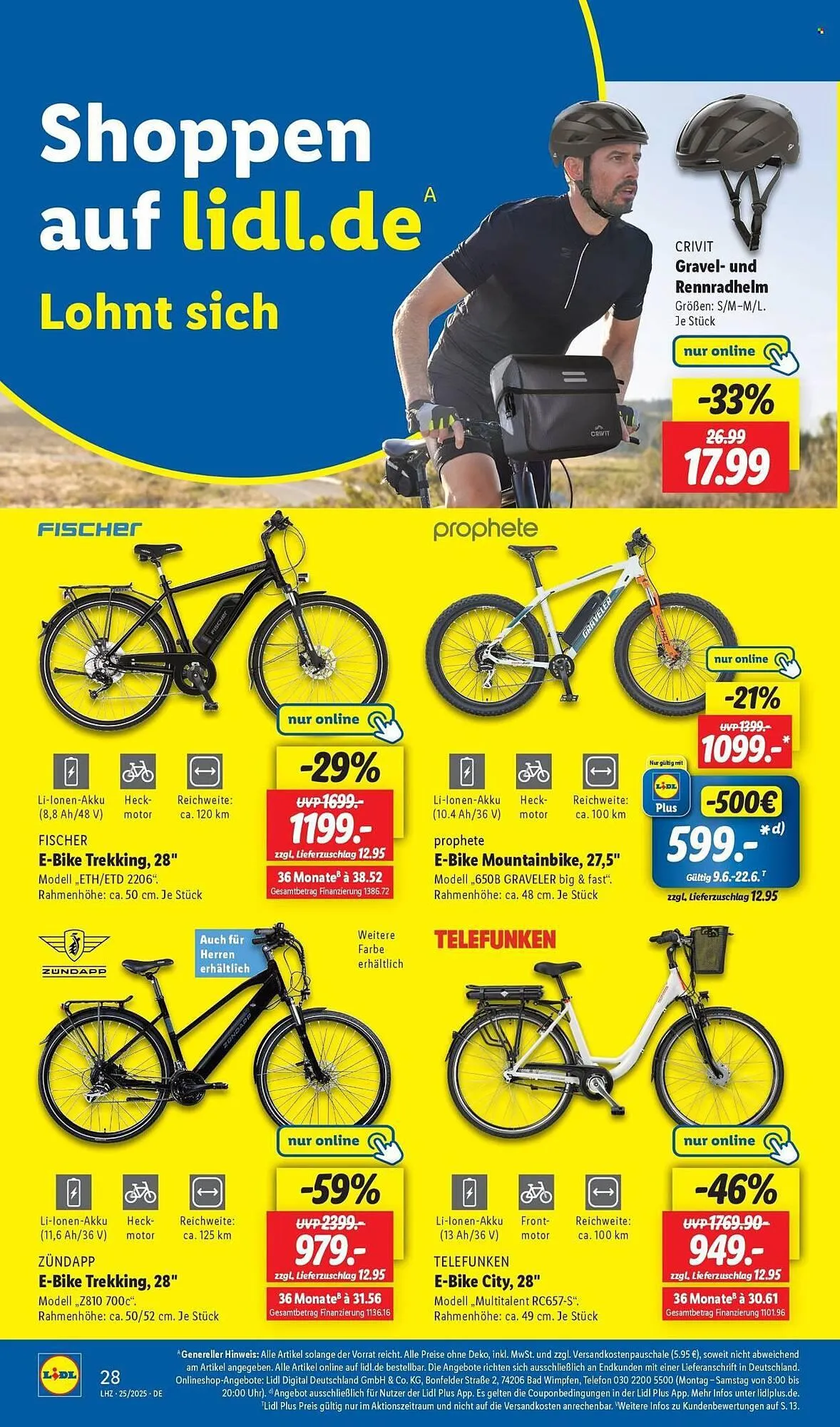Lidl Prospekt von 16. Juni bis 21. Juni 2025 - Prospekt seite 18