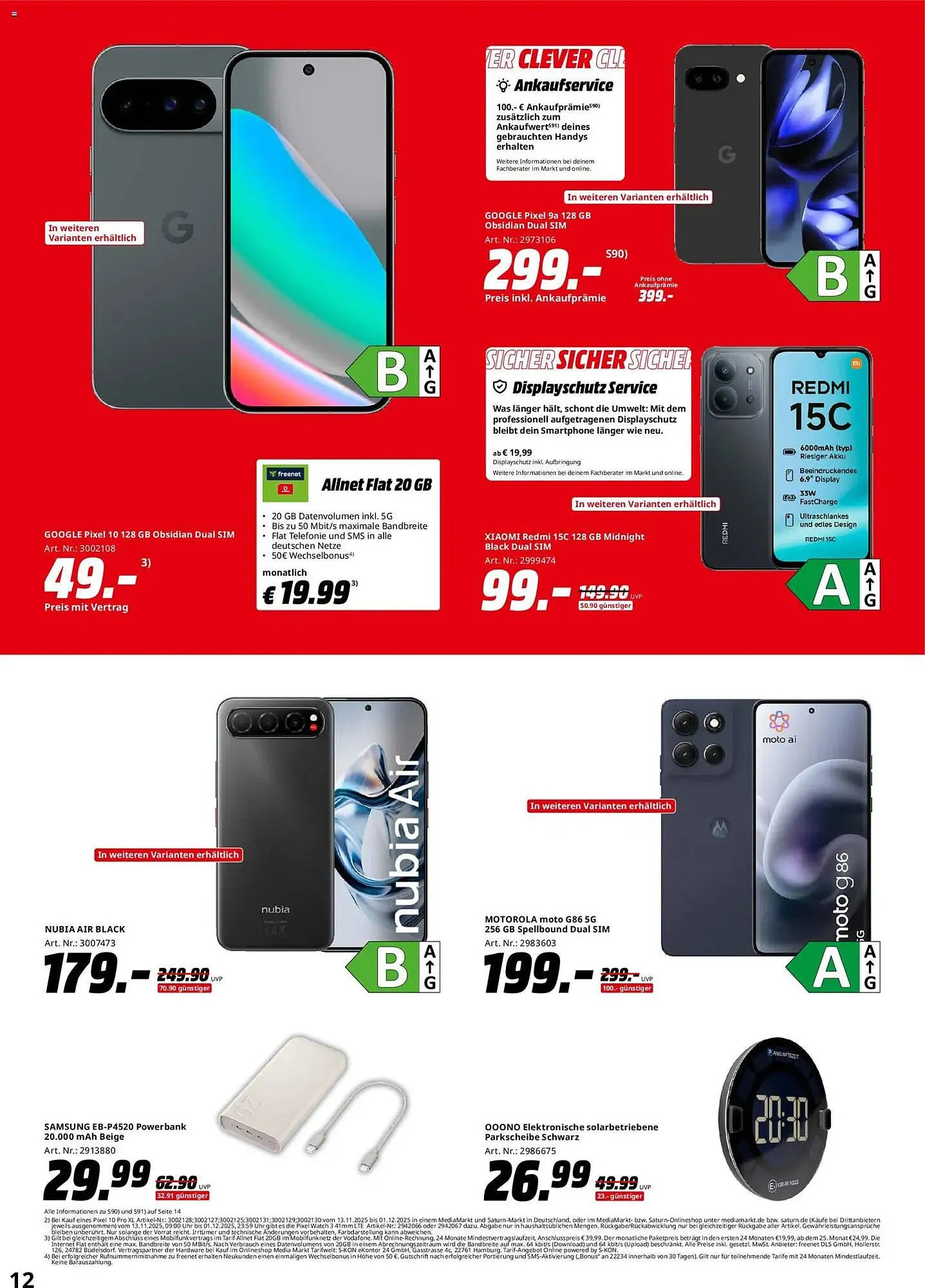 Saturn Prospekt von 13. November bis 27. November 2025 - Prospekt seite 12