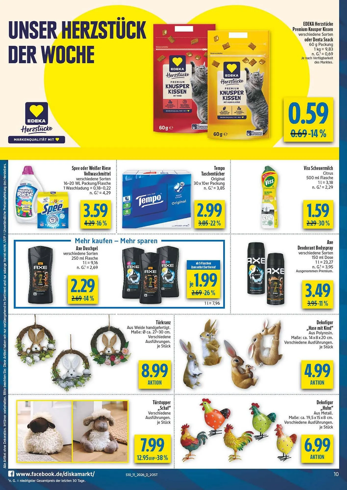 Diska Prospekt von 9. März bis 14. März 2026 - Prospekt seite 10