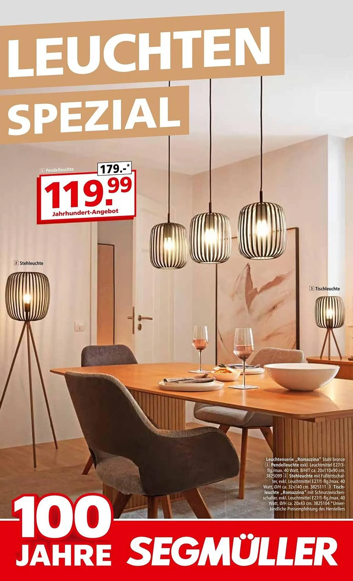 Segmüller Prospekt von 29. September bis 4. Januar 2026 - Prospekt seite 1