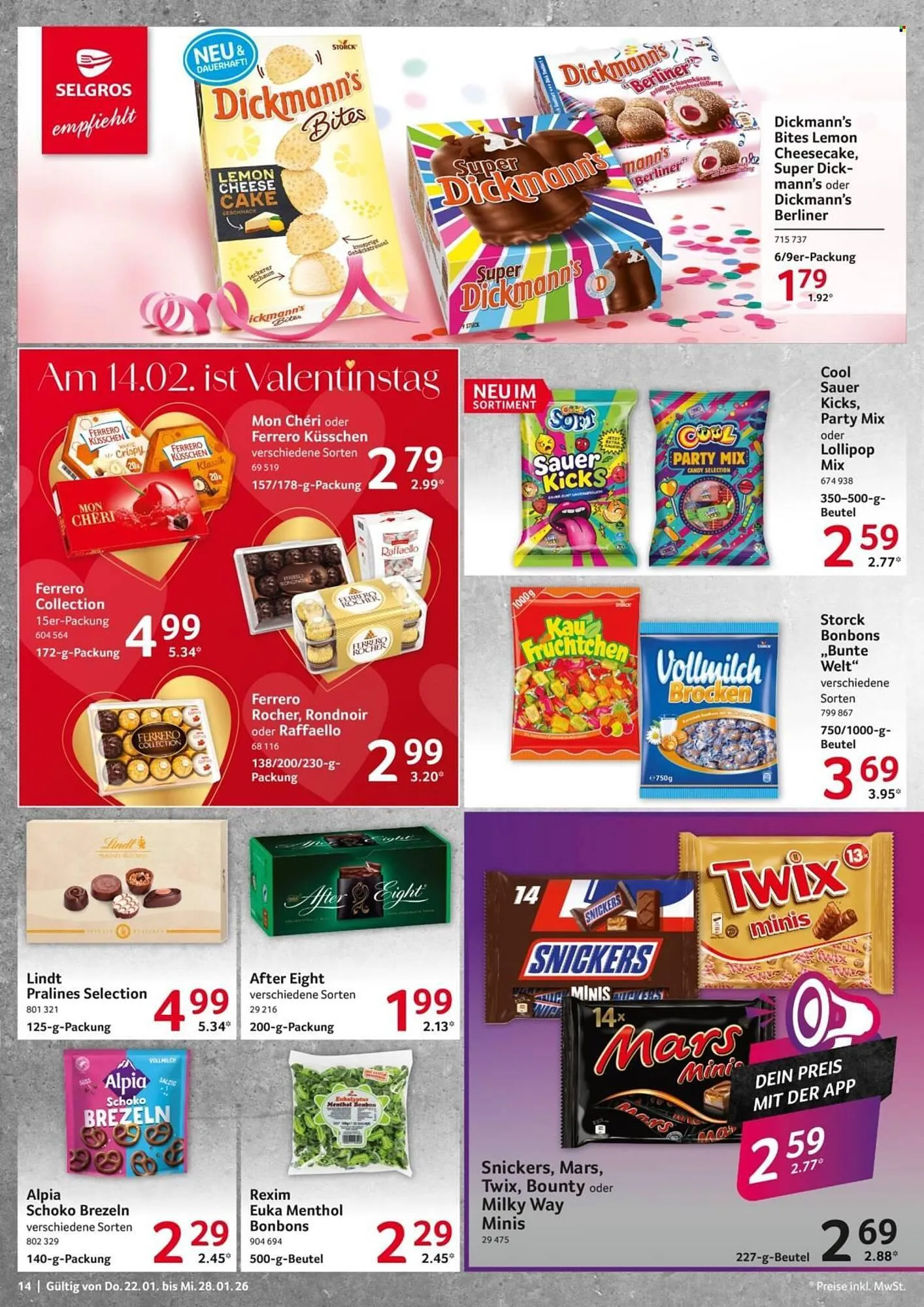 Selgros Prospekt von 22. Januar bis 28. Januar 2026 - Prospekt seite 14