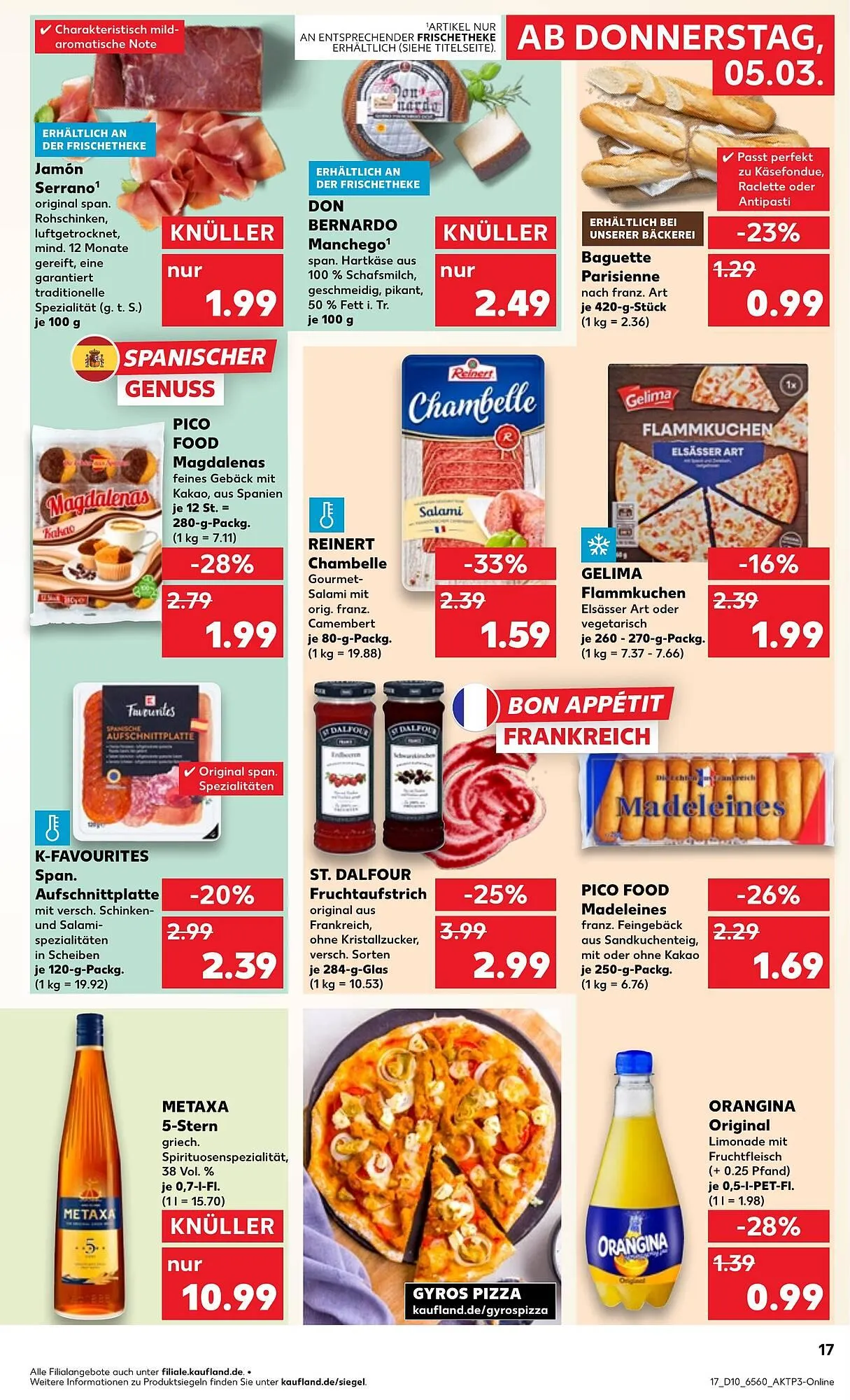 Kaufland Prospekt von 4. März bis 10. März 2026 - Prospekt seite 17