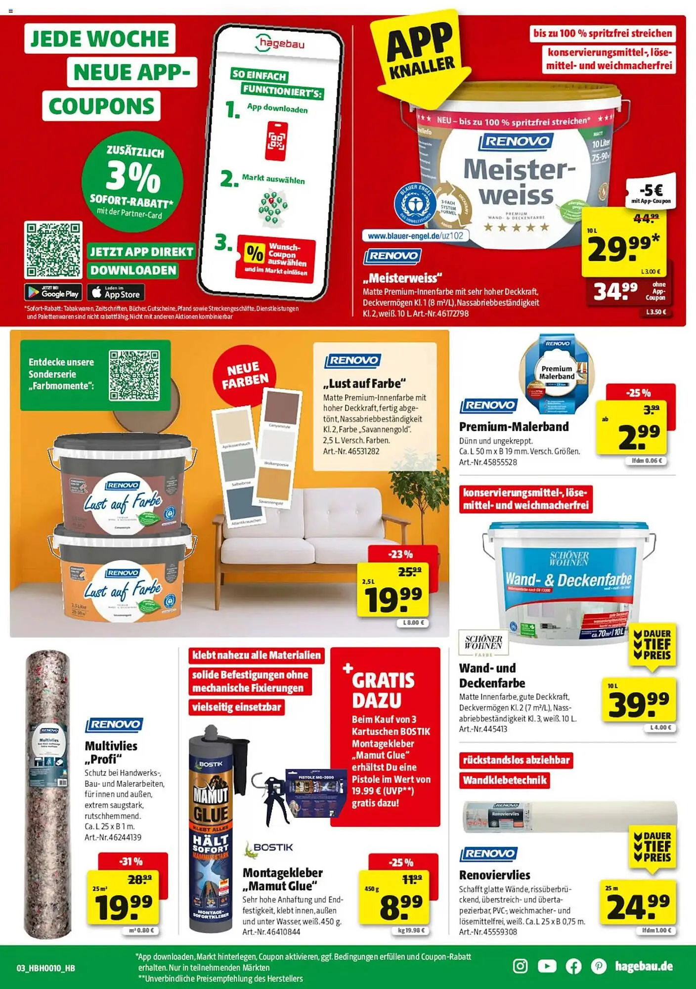 Hagebau Prospekt von 28. Februar bis 7. März 2026 - Prospekt seite 3