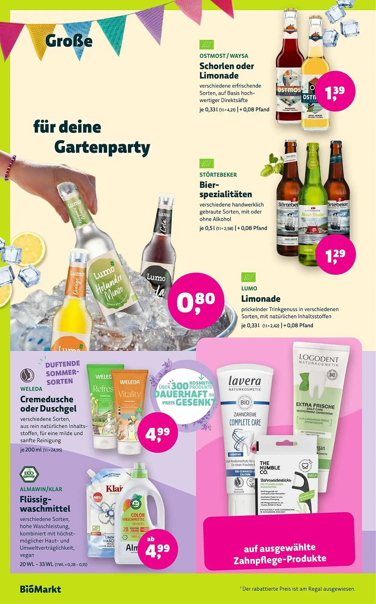 Aleco Biomarkt Prospekt von 2. Juli bis 15. Juli 2025 - Prospekt seite 10