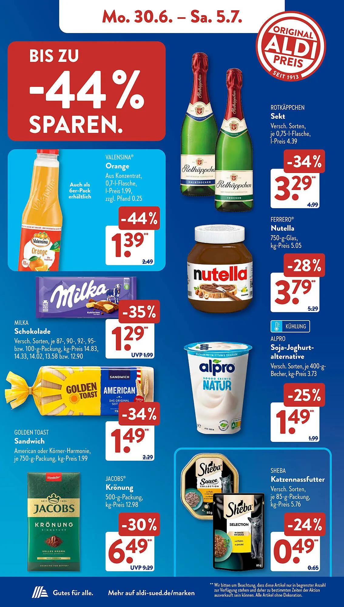 Aldi Süd Prospekt von 30. Juni bis 5. Juli 2025 - Prospekt seite 10
