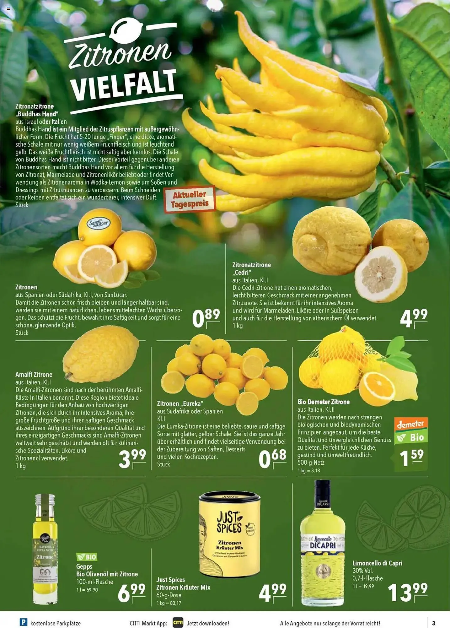 CITTI Markt Prospekt von 9. Juli bis 15. Juli 2025 - Prospekt seite 3