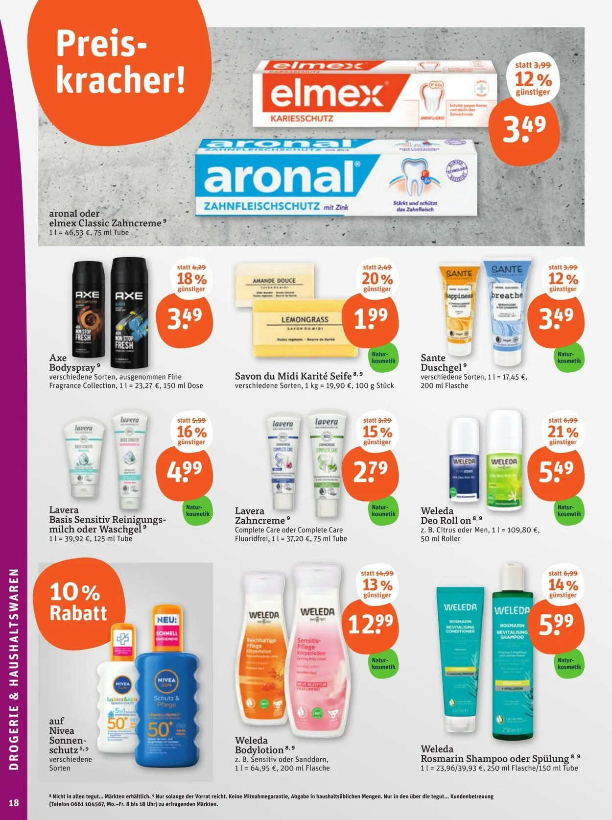 Tegut Aktueller Prospekt von 14. Juli bis 20. Juli 2025 - Prospekt seite 20