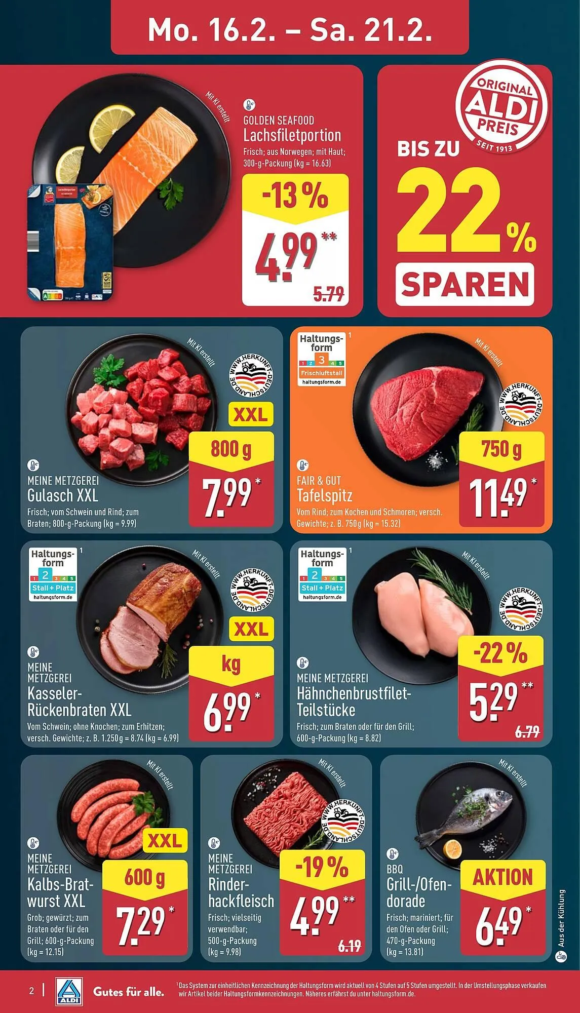 Aldi Nord Prospekt von 16. Februar bis 21. Februar 2026 - Prospekt seite 6