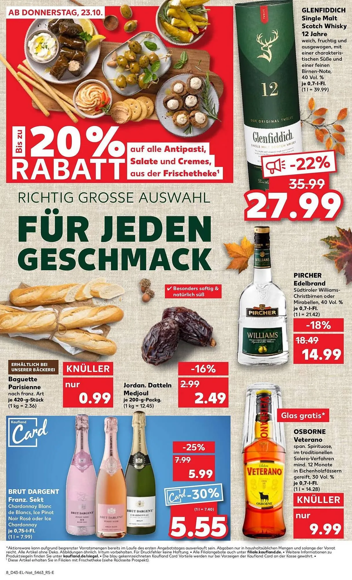 Kaufland Prospekt von 23. Oktober bis 29. Oktober 2025 - Prospekt seite 8