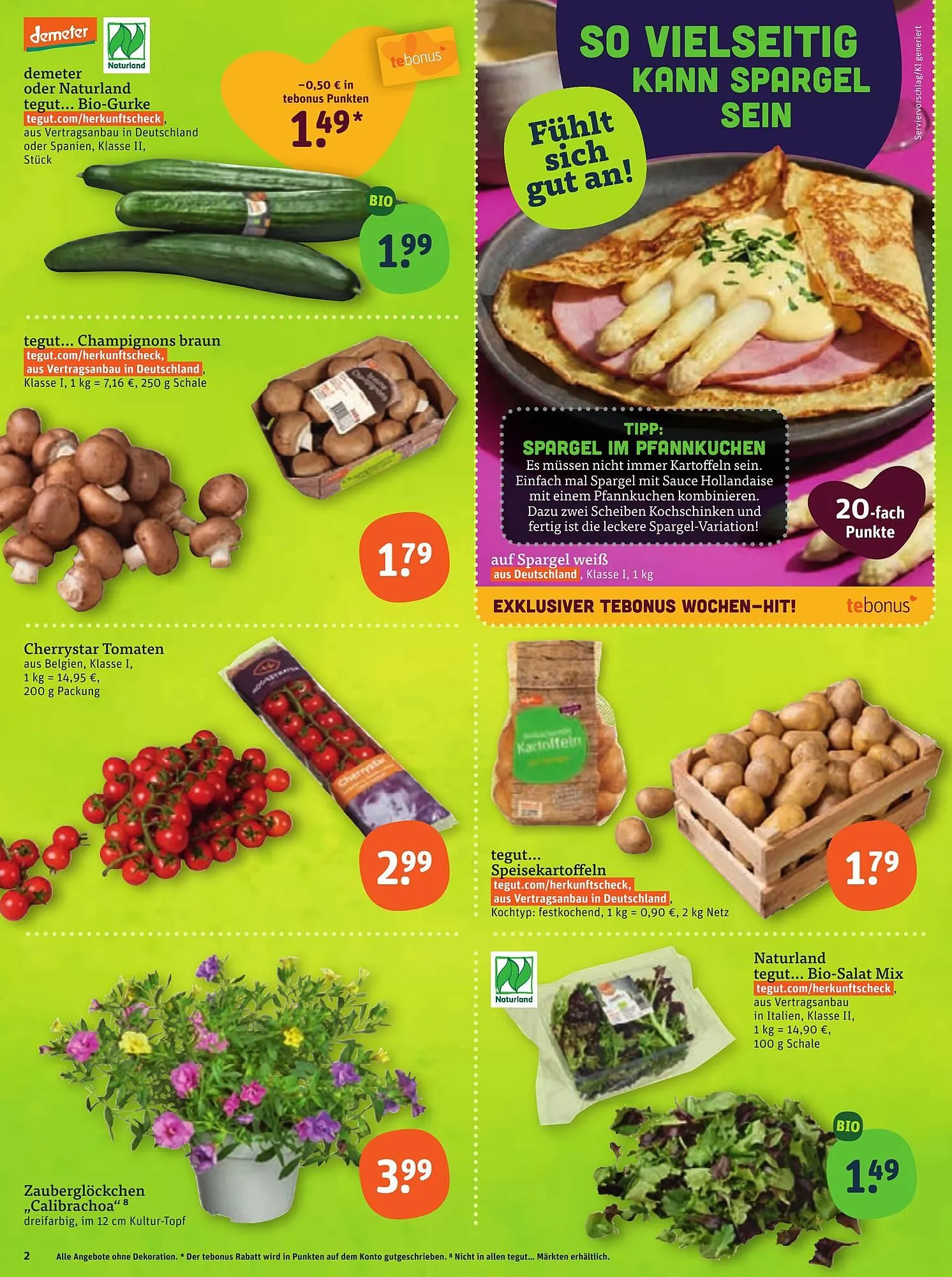 Tegut Prospekt von 6. April bis 11. April 2026 - Prospekt seite 4