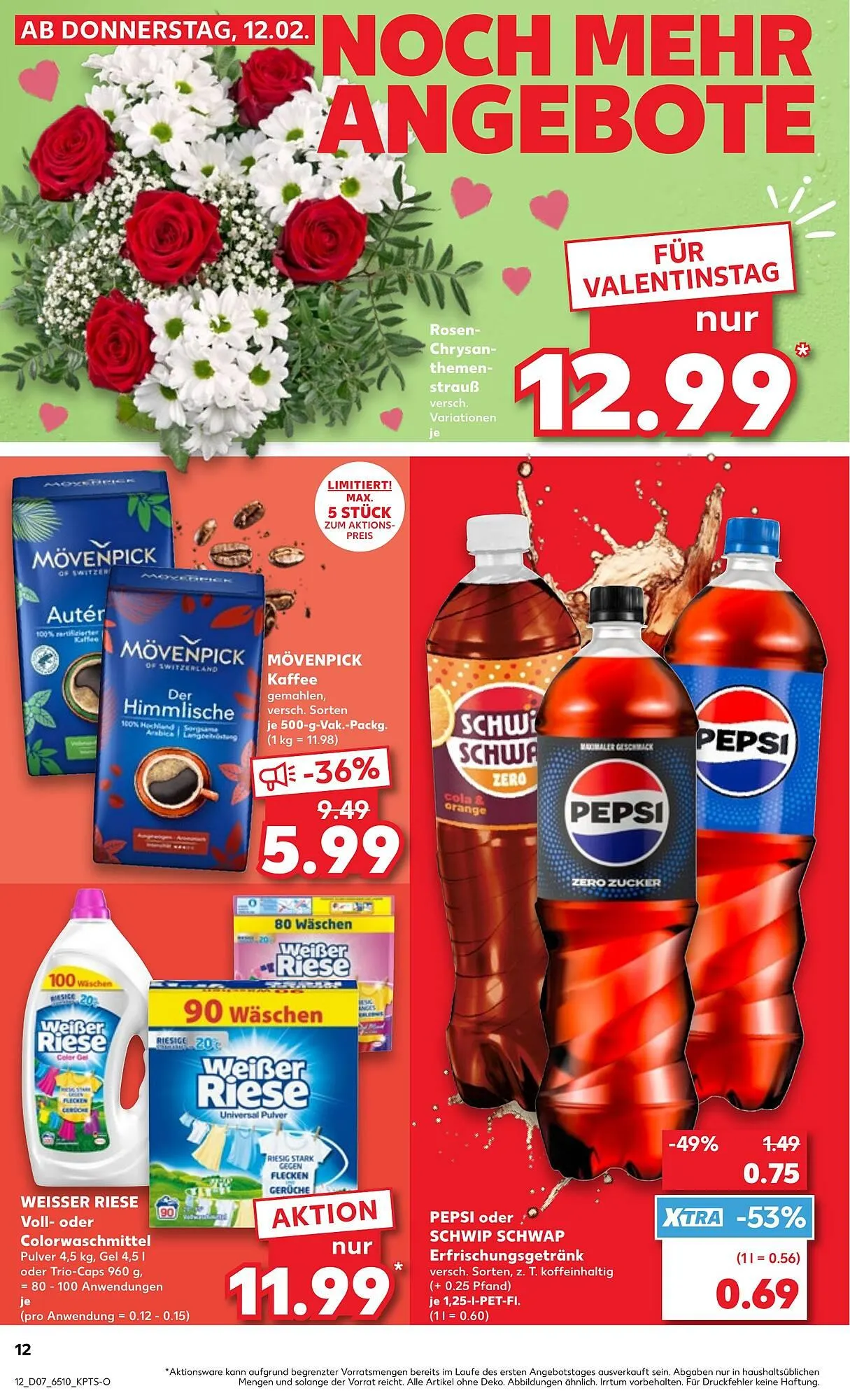 Kaufland Prospekt von 16. Februar bis 18. Februar 2026 - Prospekt seite 12