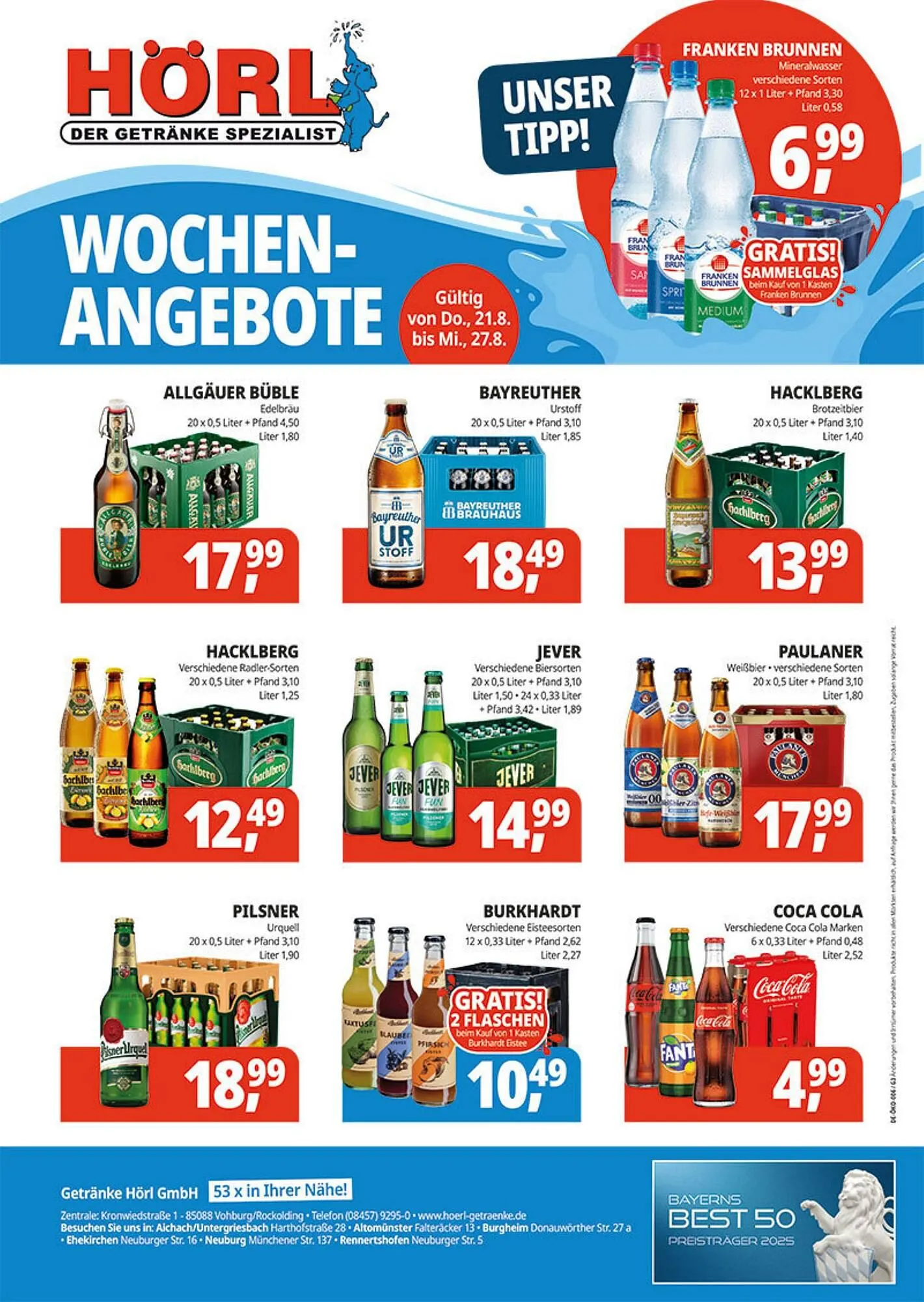 Hörl Getränke Prospekt - 1