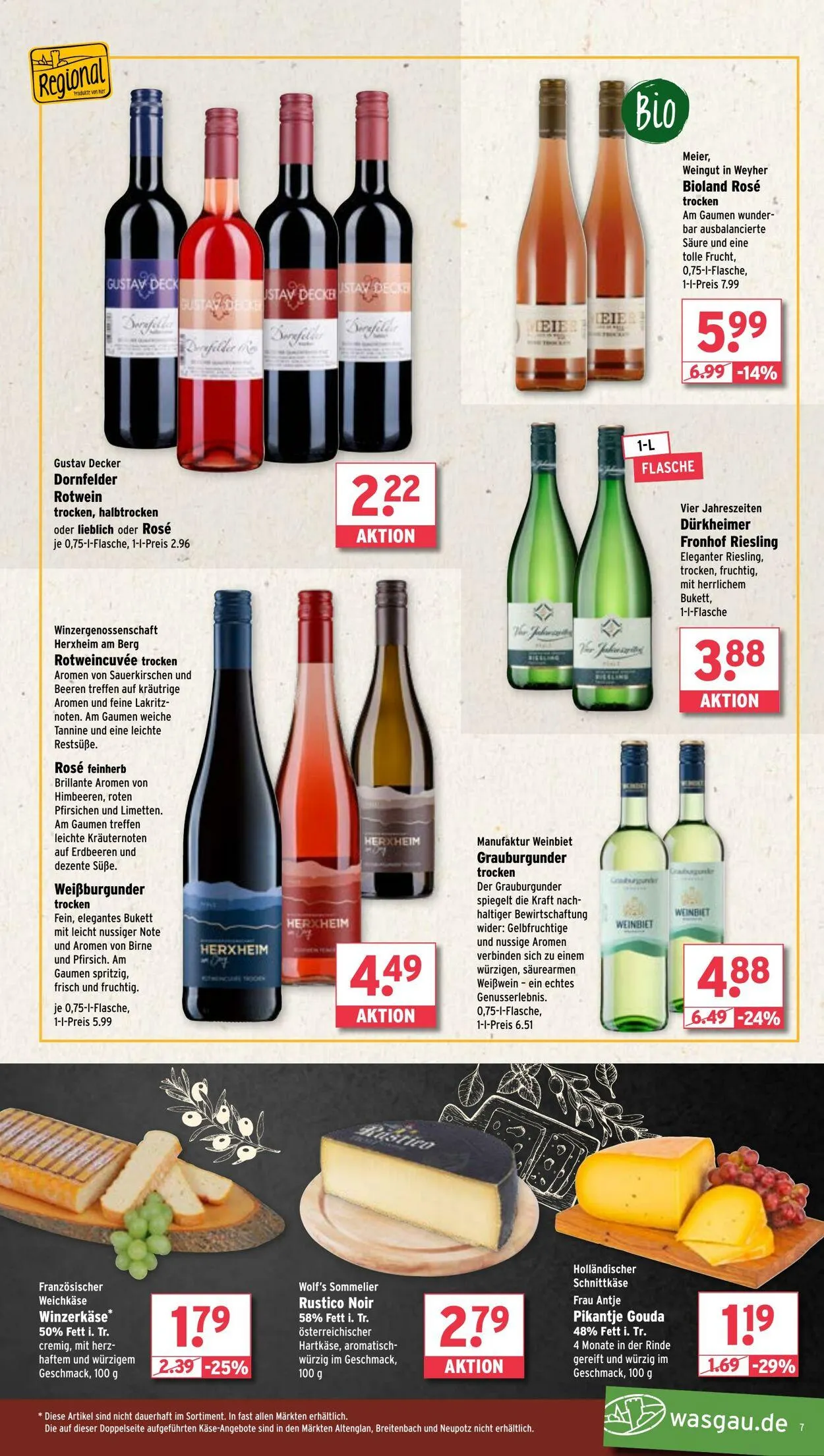 Wasgau von 9. Juni bis 14. Juni 2025 - Prospekt seite 7