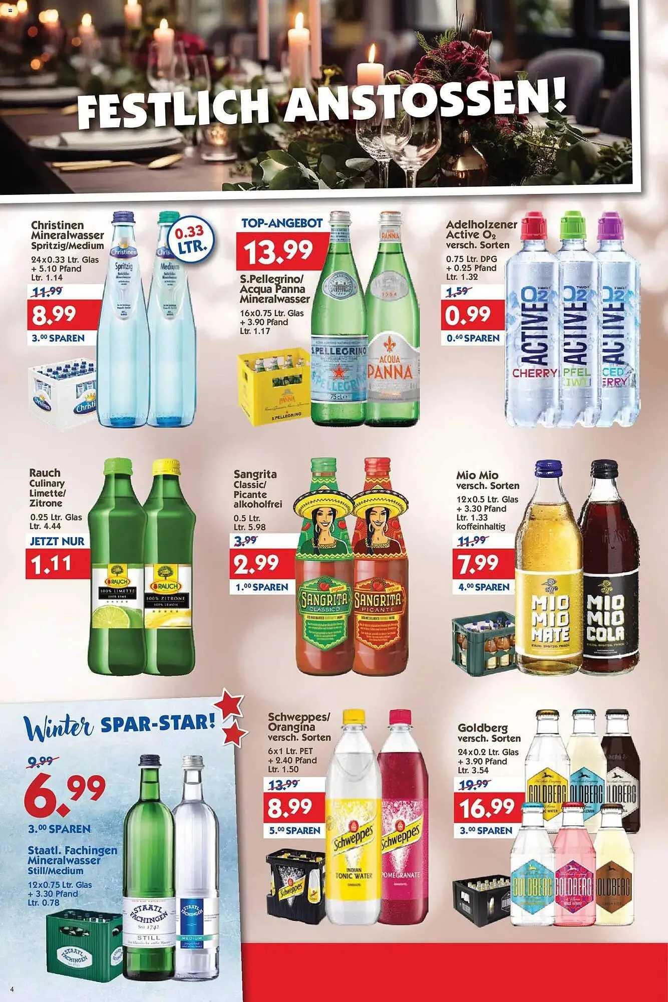 Hol'ab Getränkemarkt Prospekt von 22. Dezember bis 31. Dezember 2025 - Prospekt seite 4